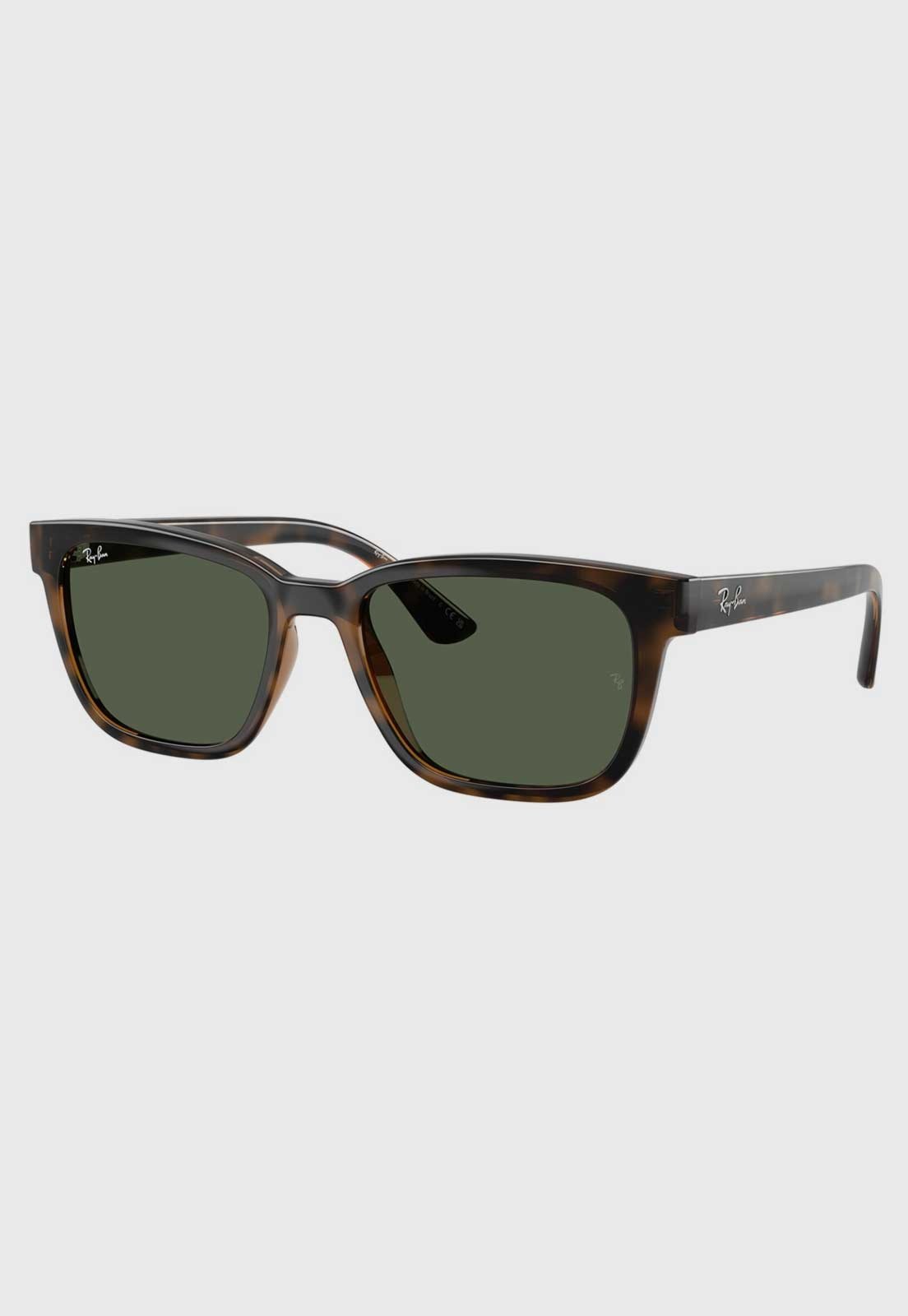 Óculos de Sol Feminino Ray-Ban Retangular Tartaruga Marrom
