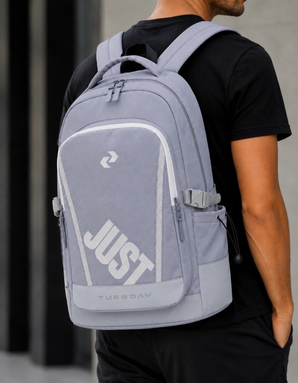 Mochila Escolar Esportiva Grande Unissex Reforçada Faculdade CasualPara Escola Faculdade Notebook Viagem