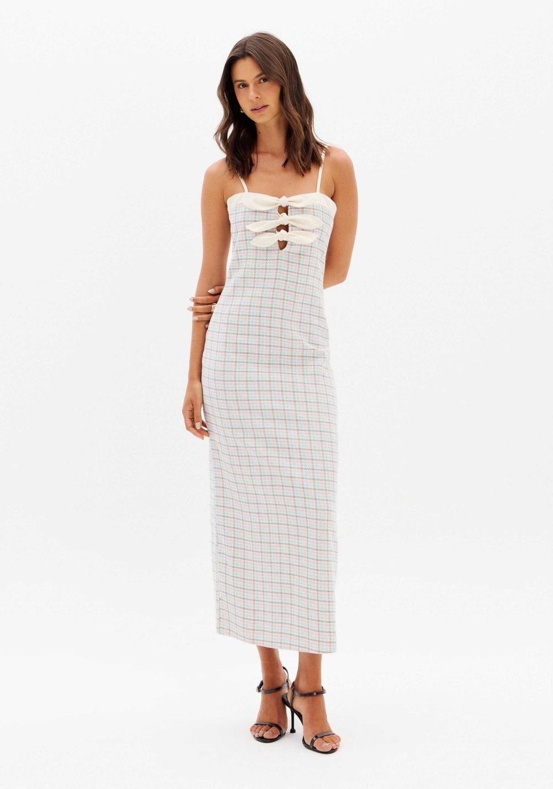 Vestido Super Midi De Alça Lança Perfume
