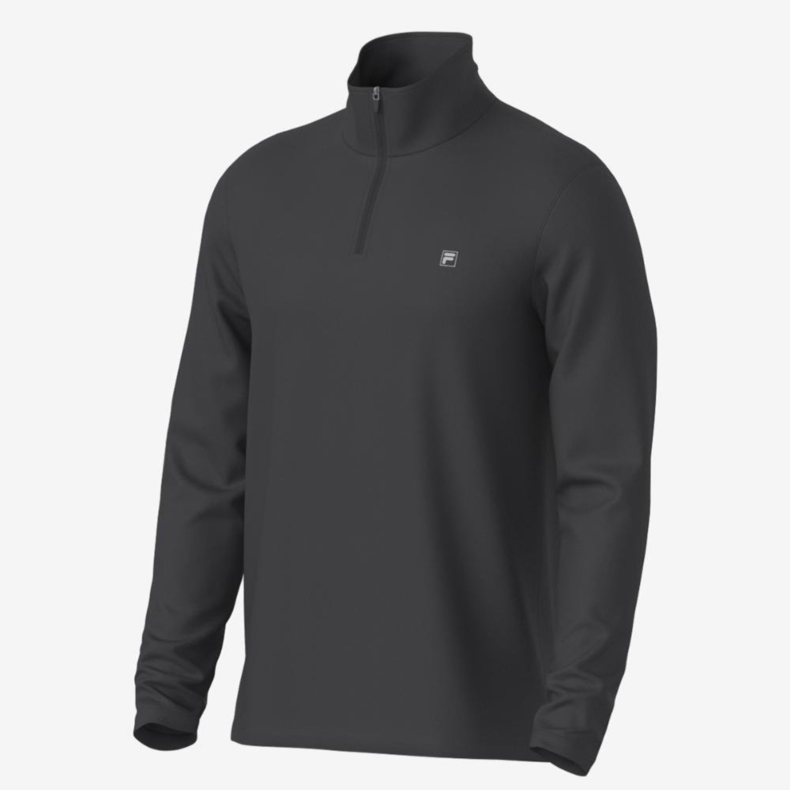 Blusa Manga Longa Fila Half Ziper Life Masculina Preto