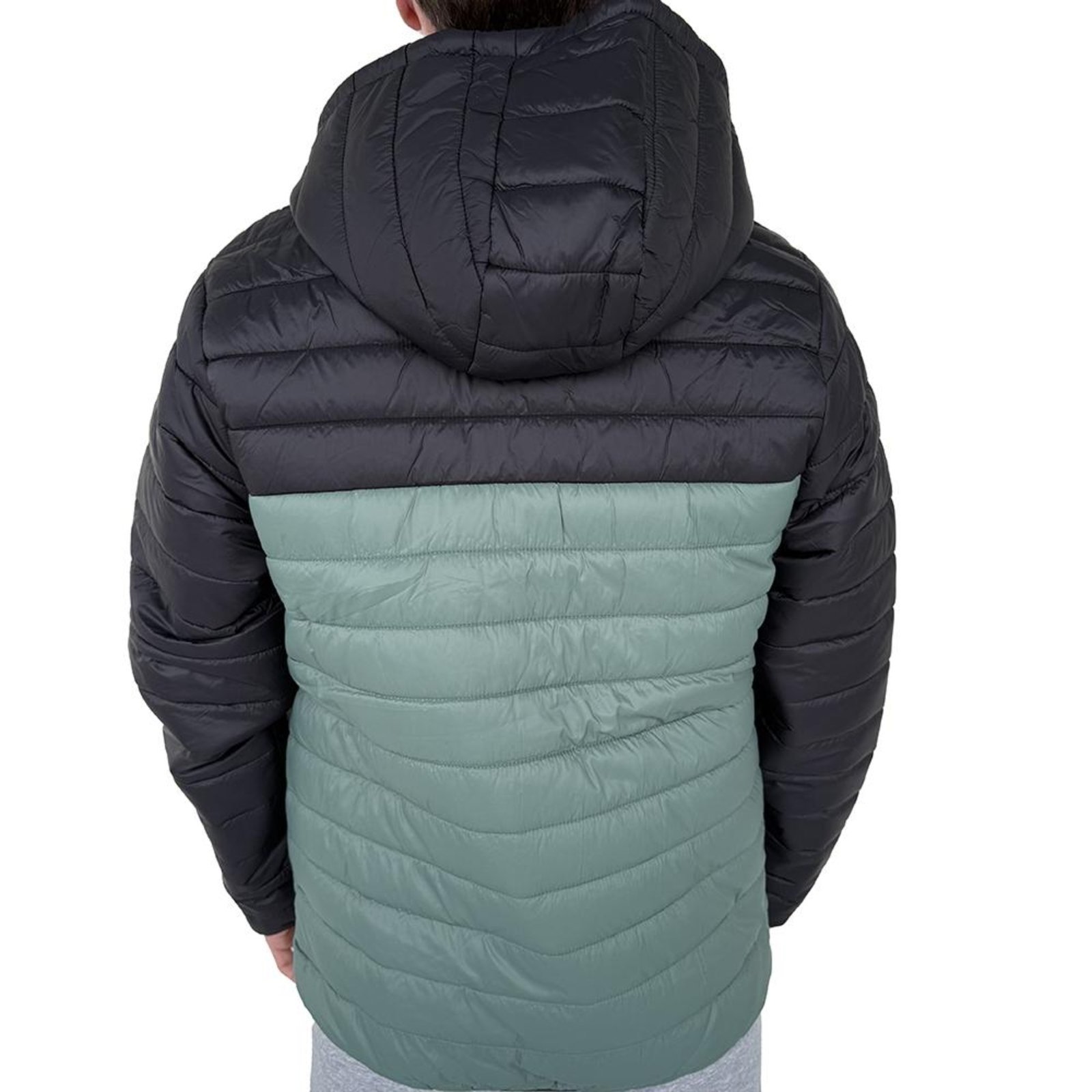 Jaqueta Quiksilver Scaly Bicolor WT25 Masculina Preto/Verde