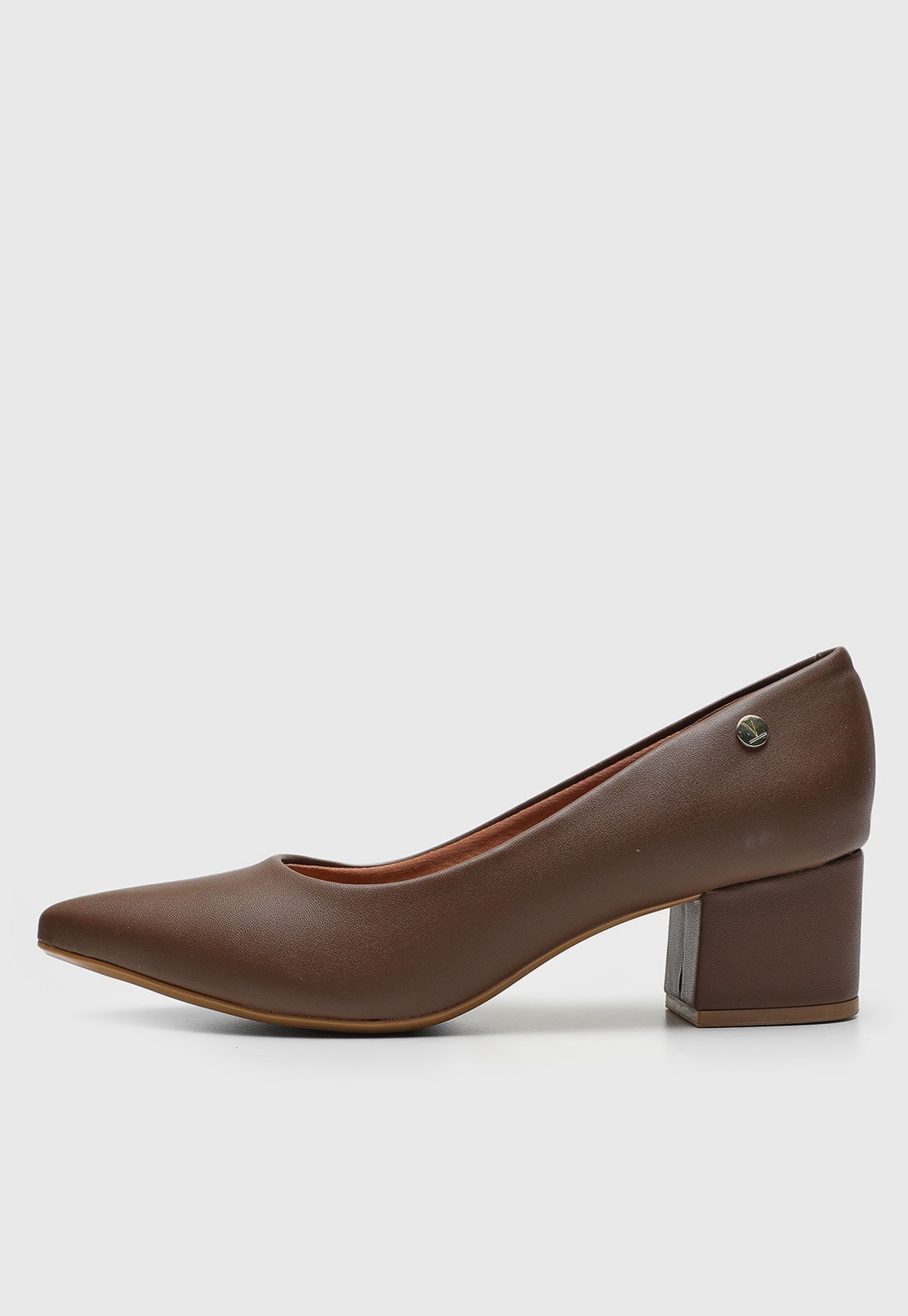 Scarpin Vizzano Liso Marrom