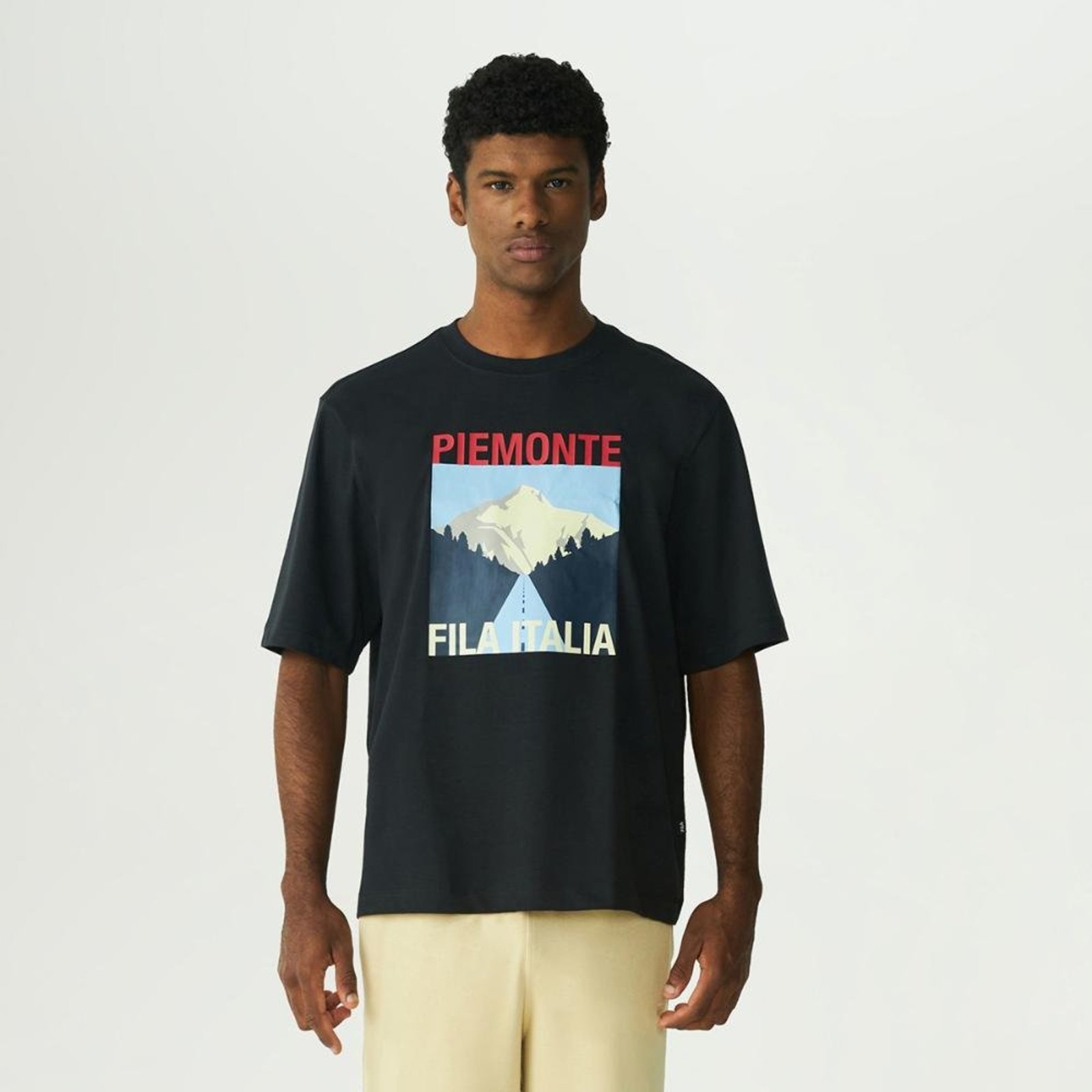 Camiseta Fila Over Piemonte Ag Masculina Incolor
