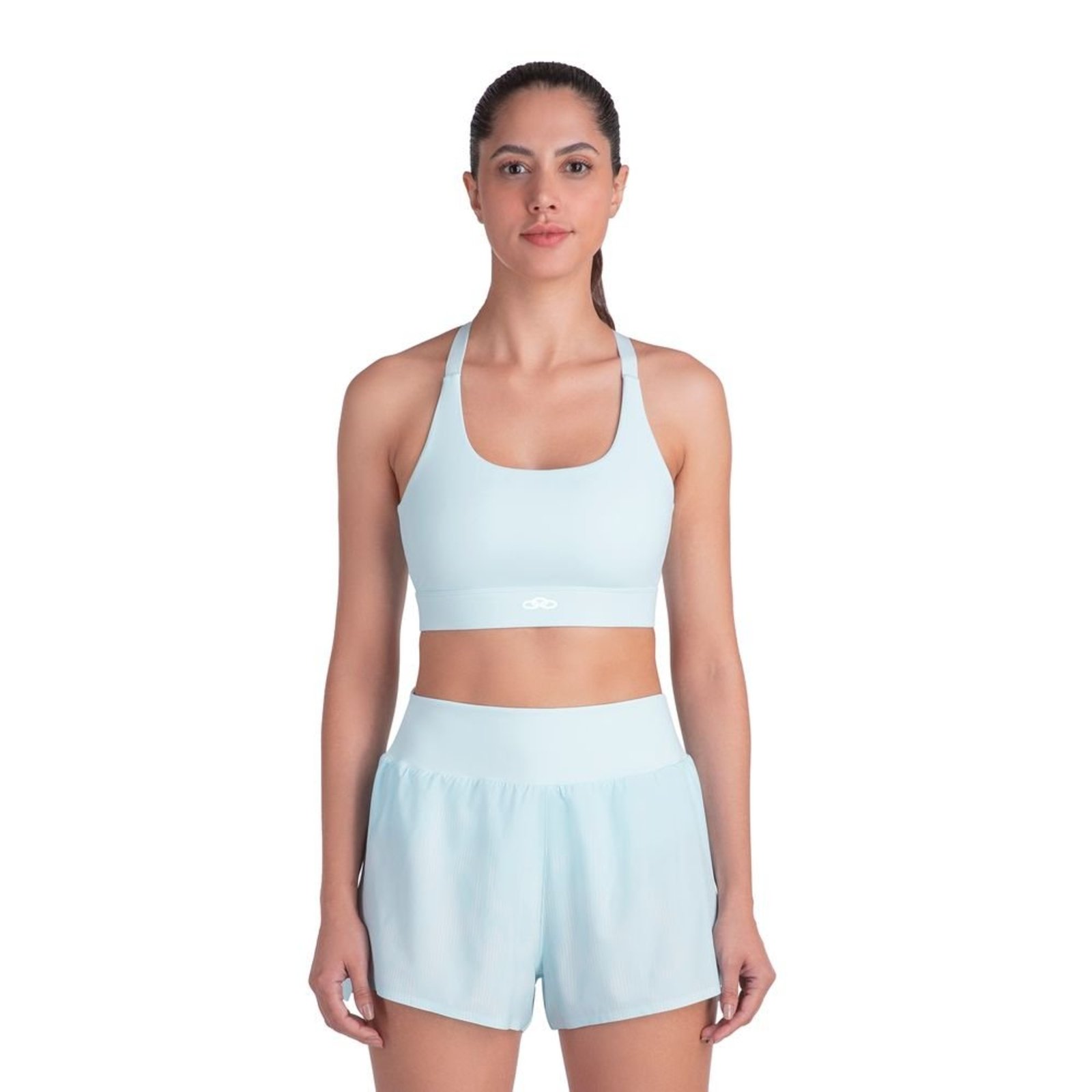 Vista 2 Top Corre Médio Impacto Olympikus Feminino PP azul OLYMPIKUS azul