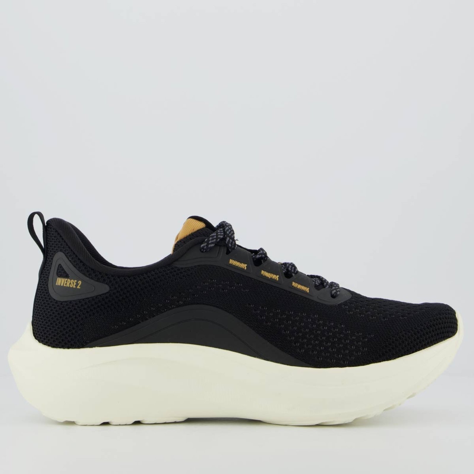 Tênis Olympikus Inverse 2 Preto e Off-White