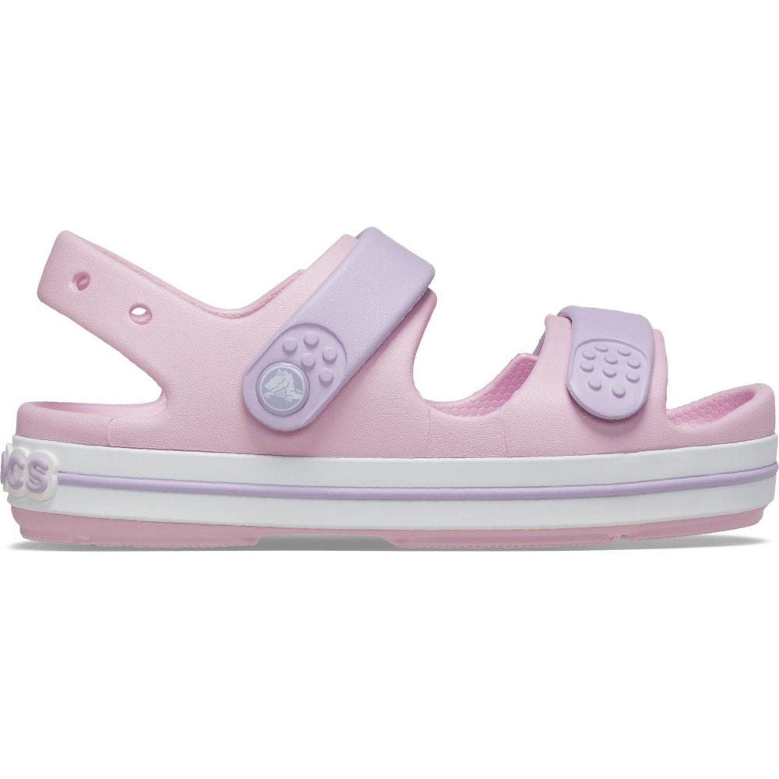 Infantil – Sandália crocs crocband cruiser sandal k ballerina/lavender Rosa