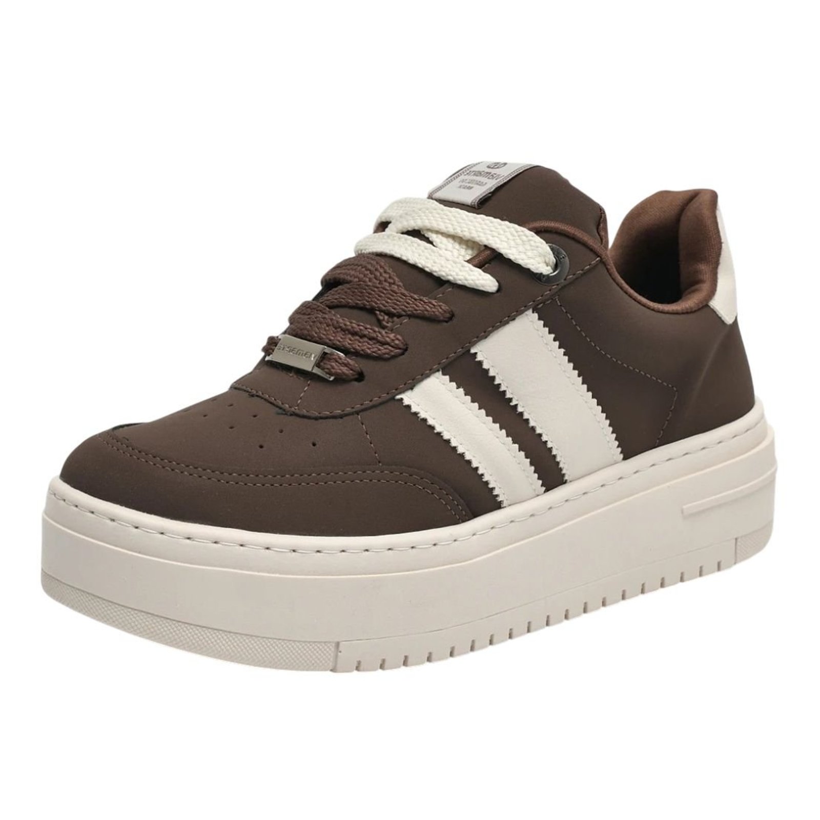 Tênis Feminino Flatform Conforto Moderno Casual Via Marte