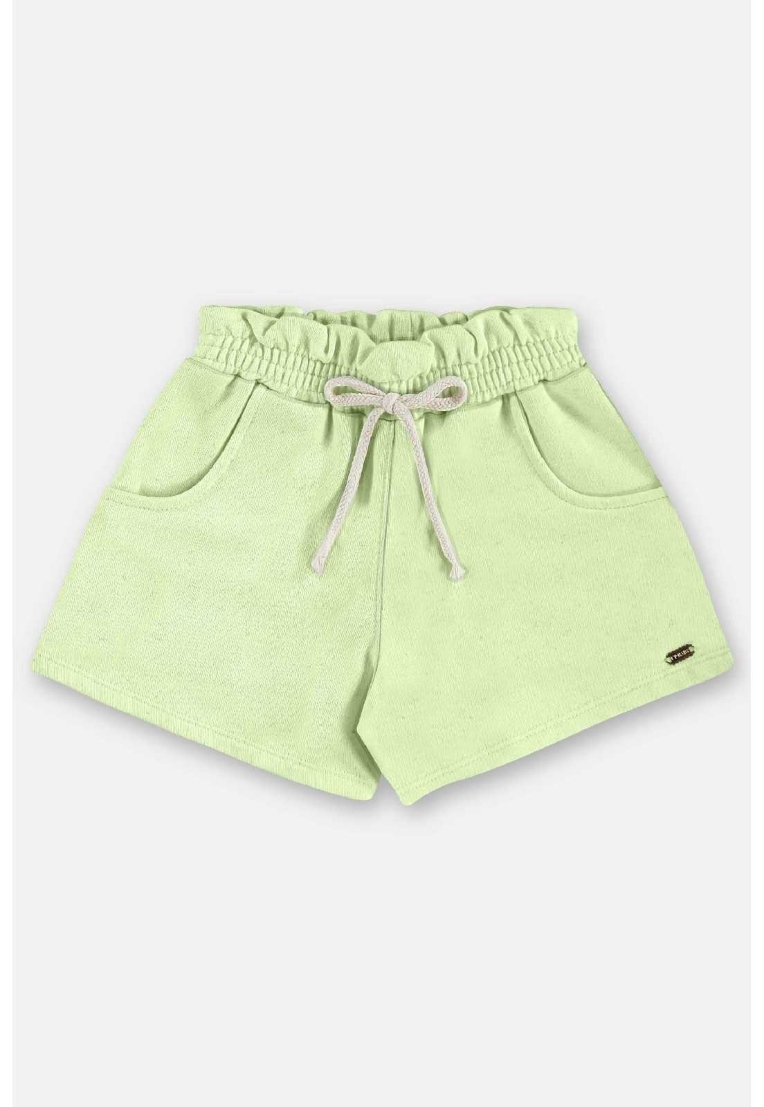 Infantil - Short em Moletom Linho Up Baby Verde