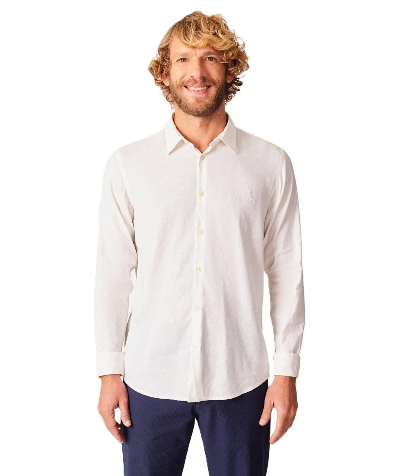 Camisa Linho Tech Reserva BRANCO P