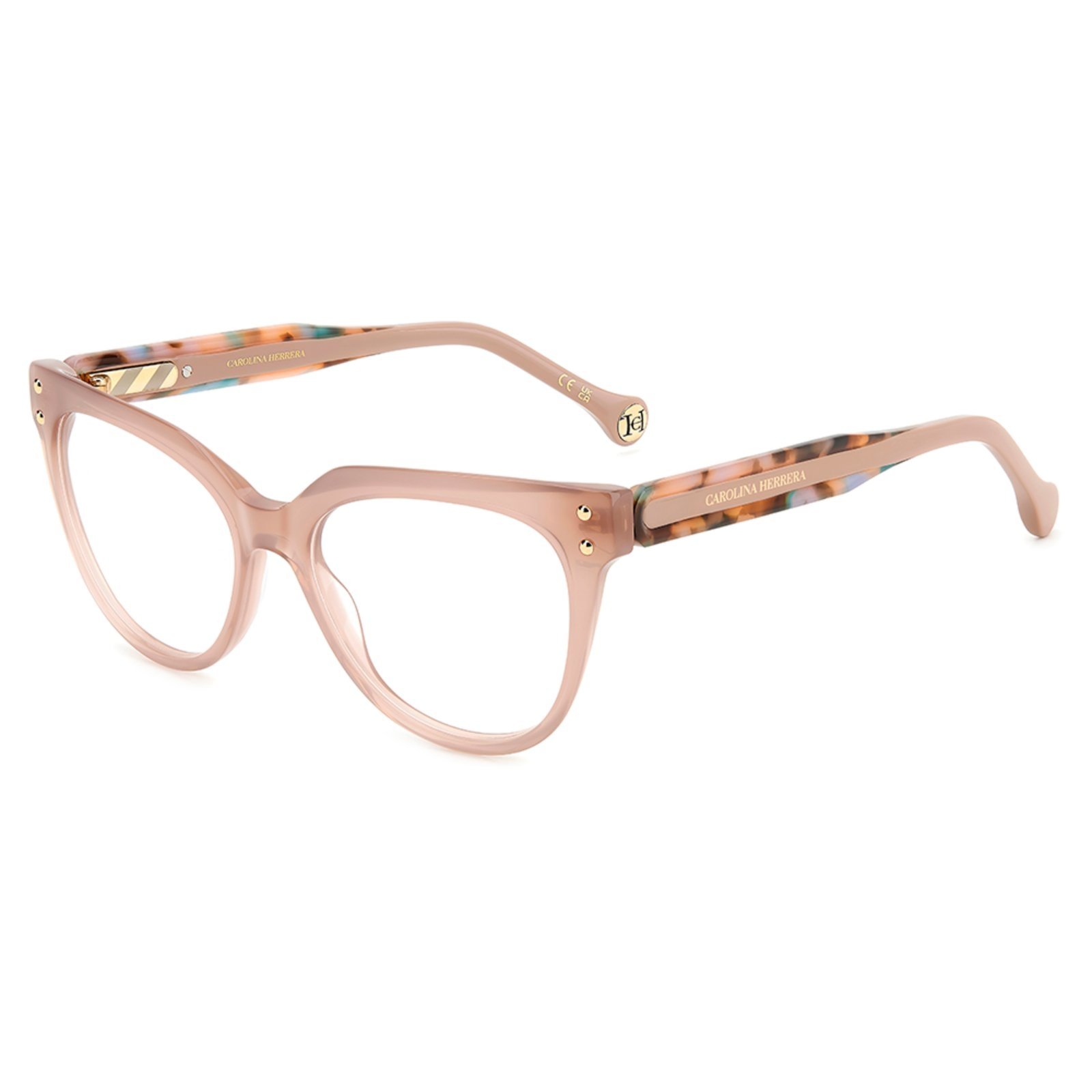 Armação de Óculos Carolina Herrera Her 0224 FWM – Marrom Claro 52