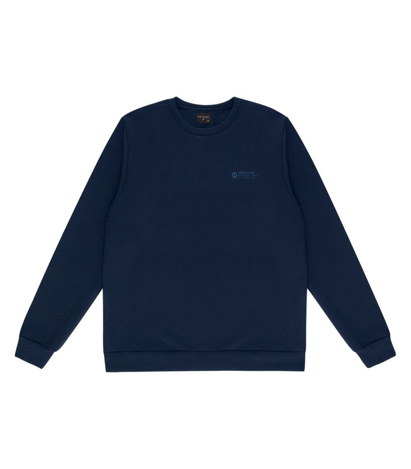 Blusão Masculino Moletom Diametro Azul