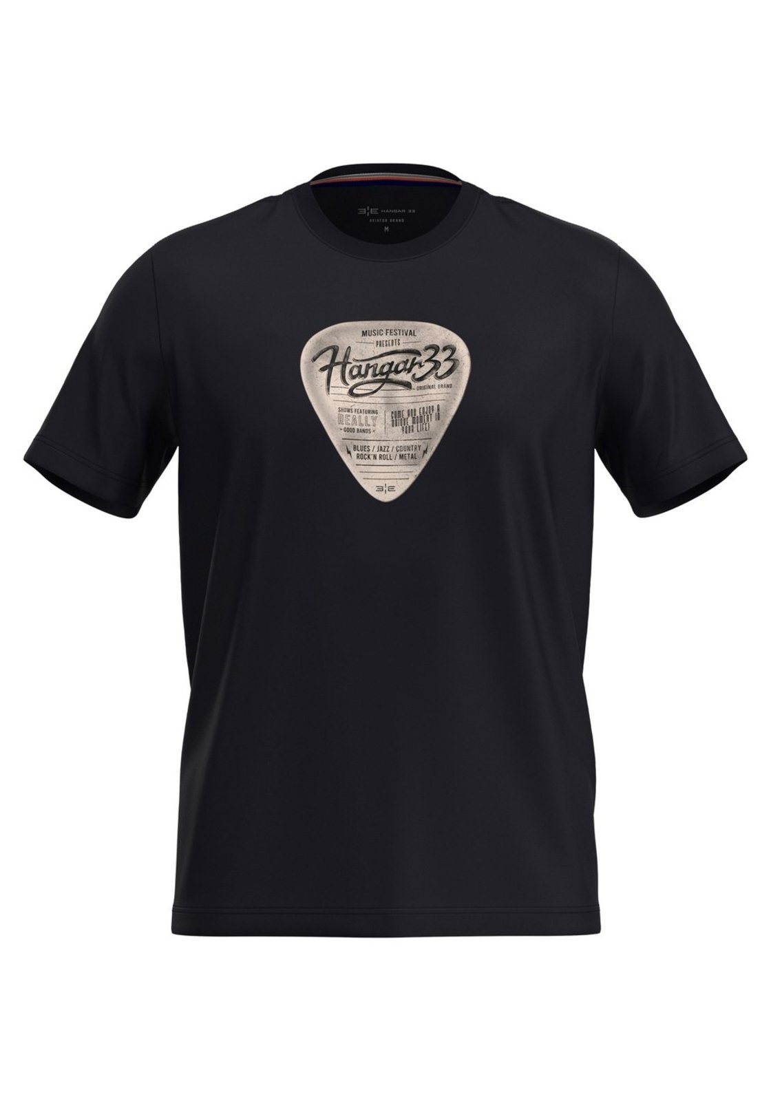 Camiseta De Mangas Curtas Em Meia Malha Peletizada
