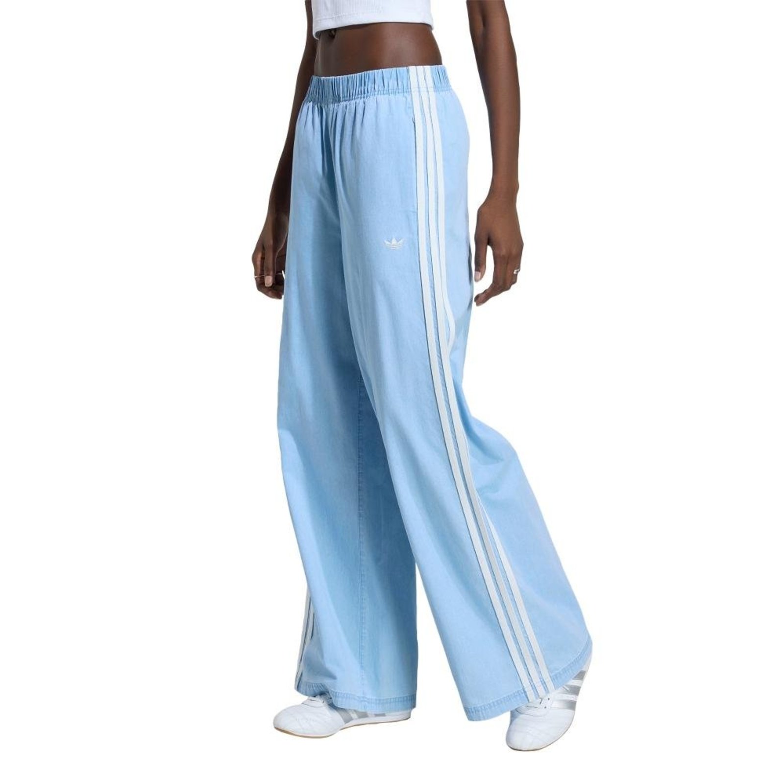 CALÇA JEANS ADIDAS ORIGINALS SUMMER GLOW WIDE LEG adidas Originals Multicolorido