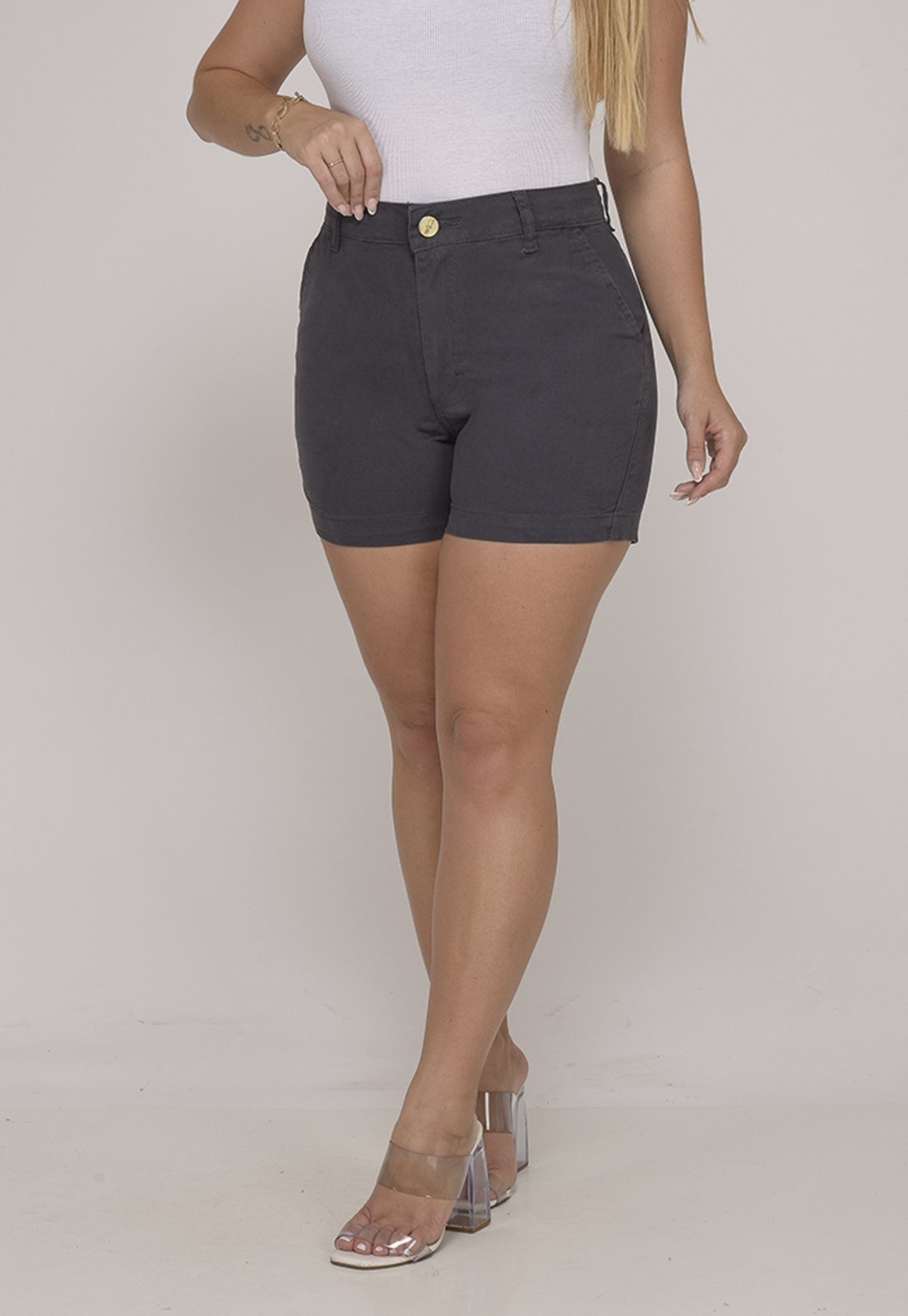 Shorts Serja Feminino Elastano Conforto 7933