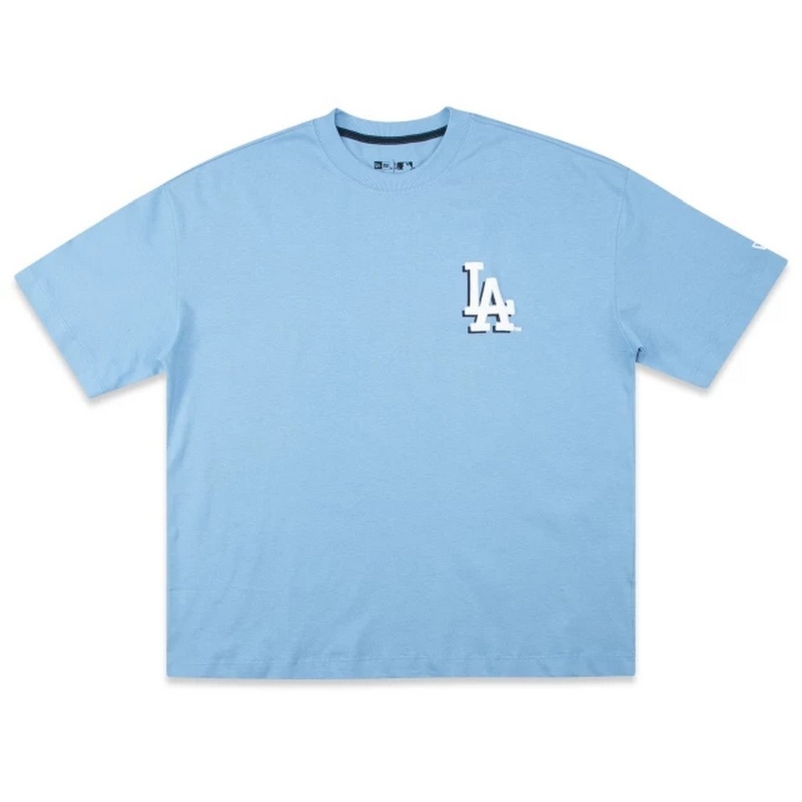 Camiseta New Era Regular Los Angeles Dodgers Azul Claro