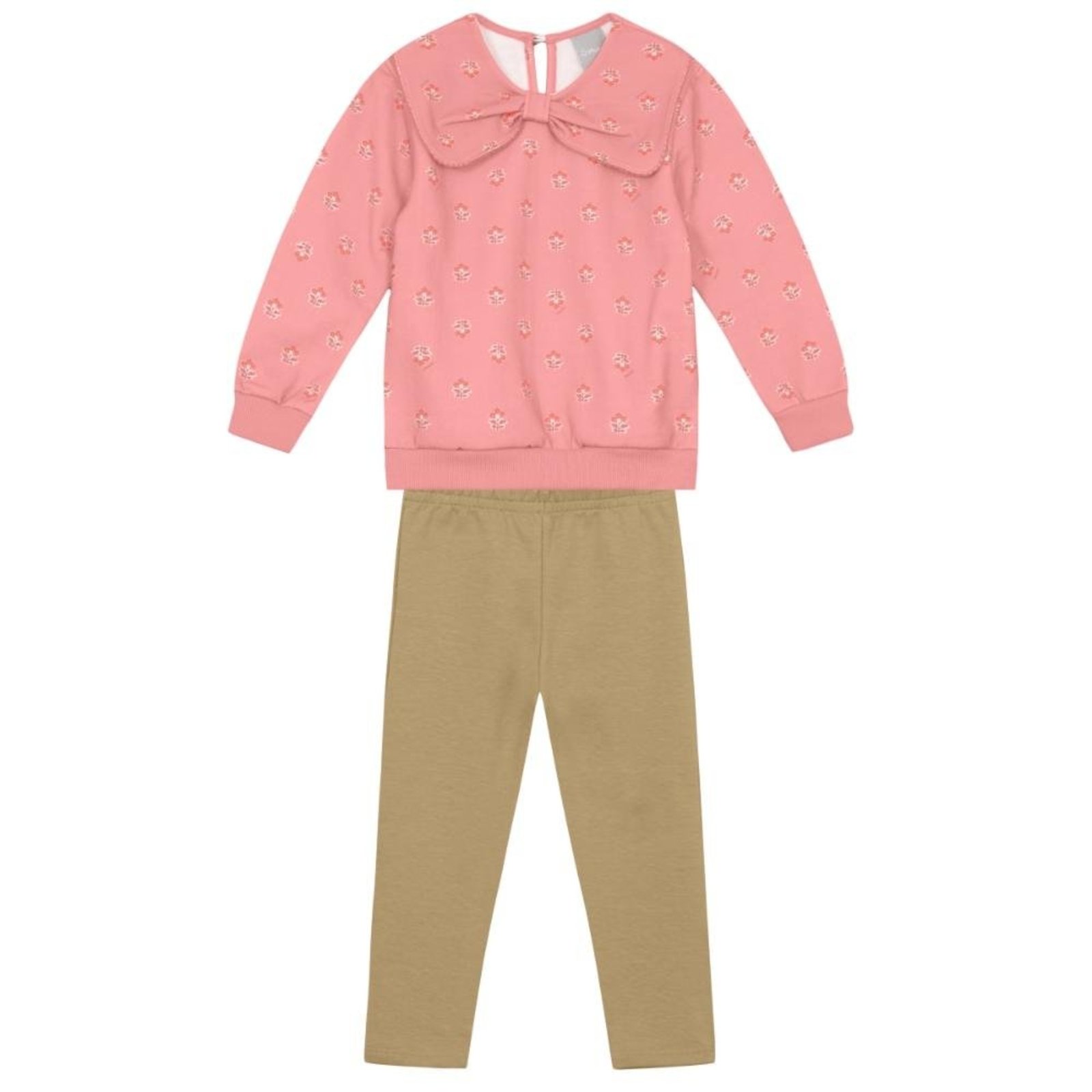 Infantil - Conjunto menina de flores Mundi
