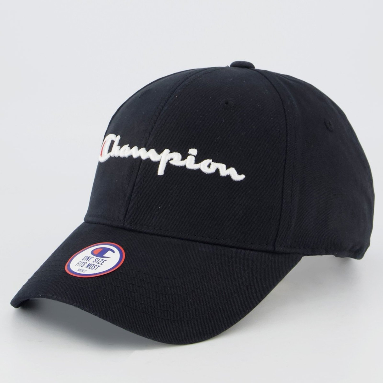 Boné Champion Script Preto