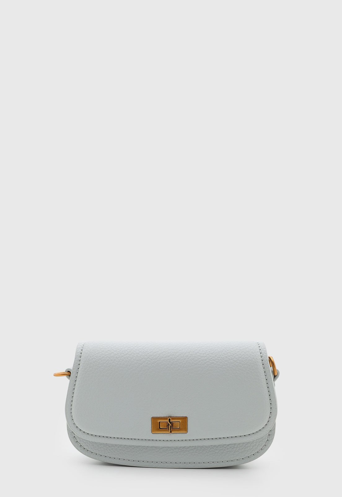 Bolsa Feminina Santa Lolla Pequena Texturizada Cinza
