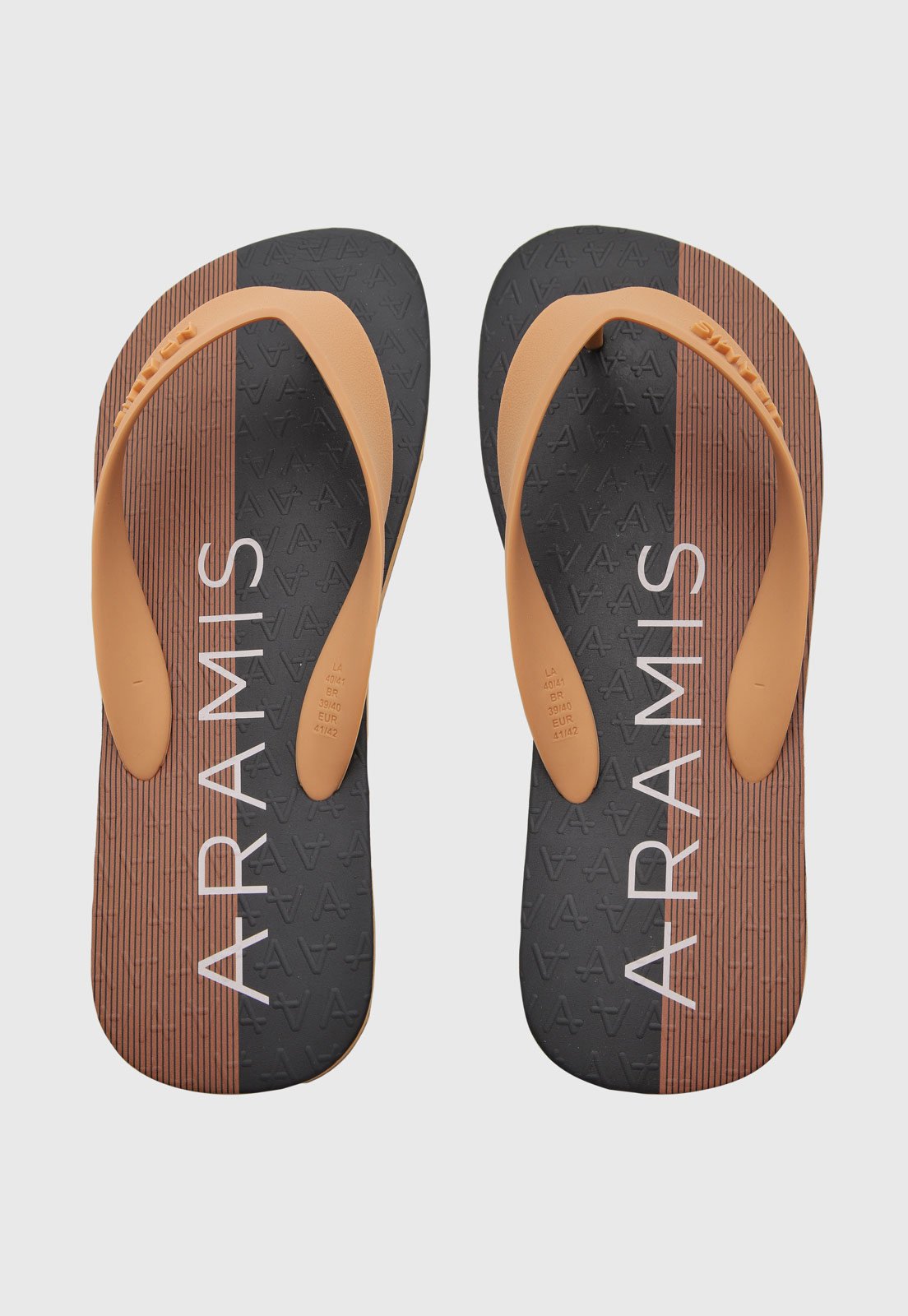 Chinelo Masculino Aramis Contemporâneo Caramelo