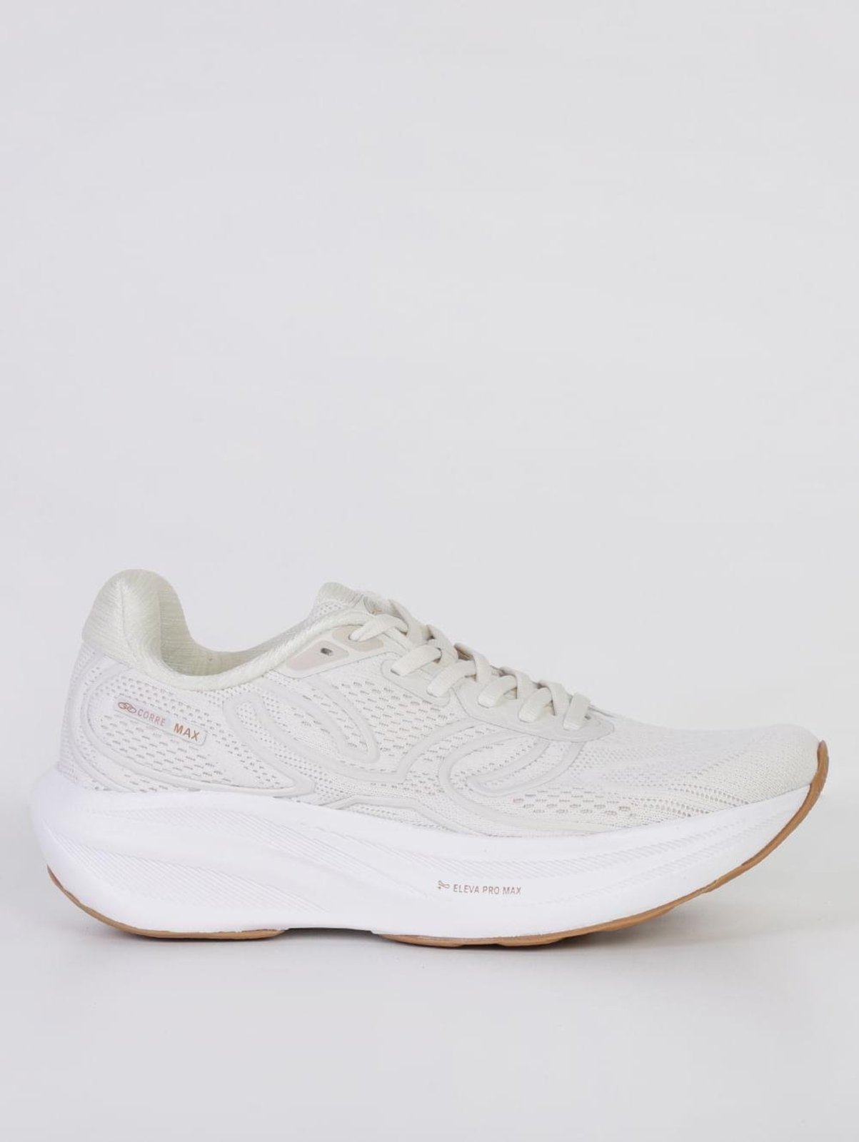 Tênis Esportivo Corre Max Olympikus Masculino OFF WHITE