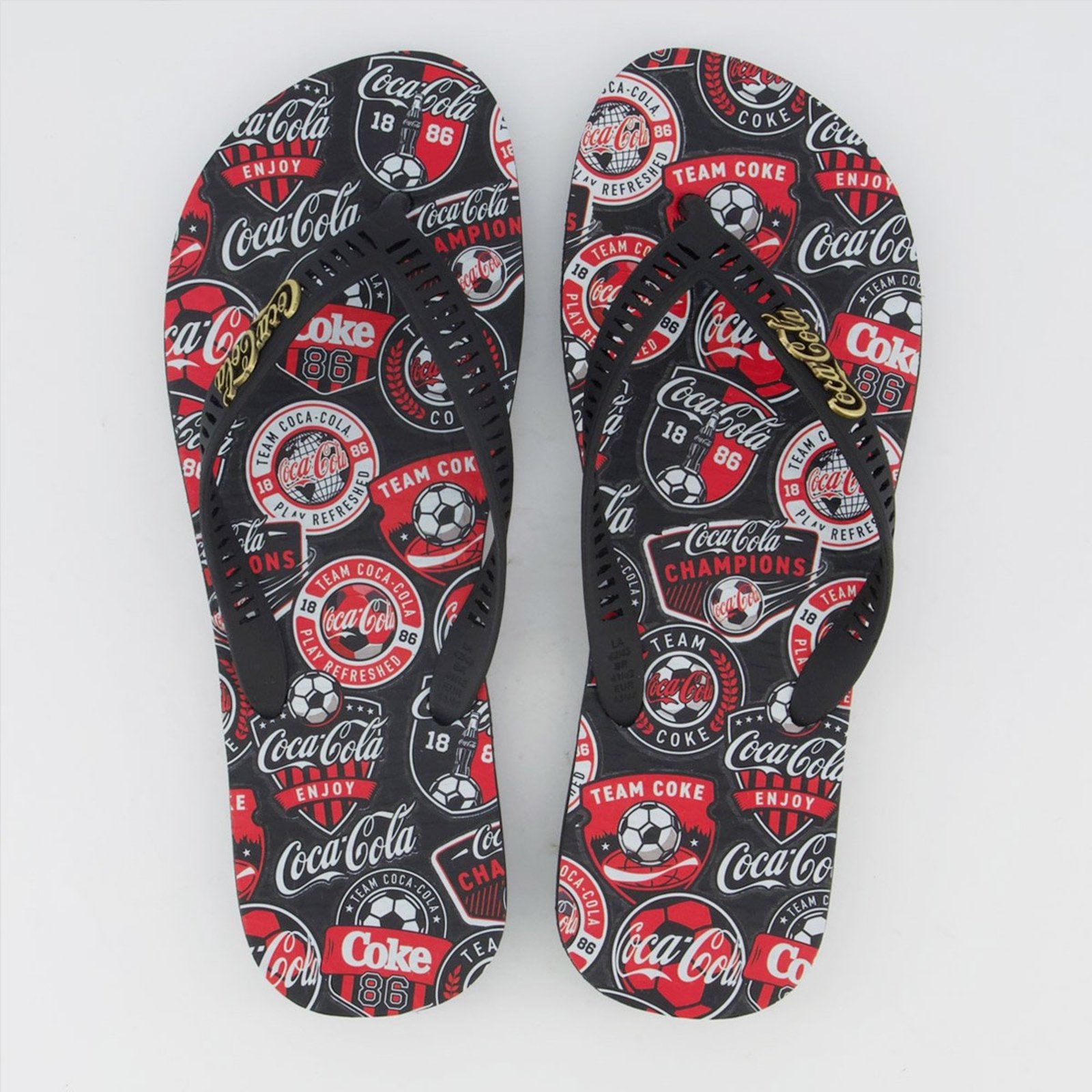 Chinelo Coca Cola Together Preto