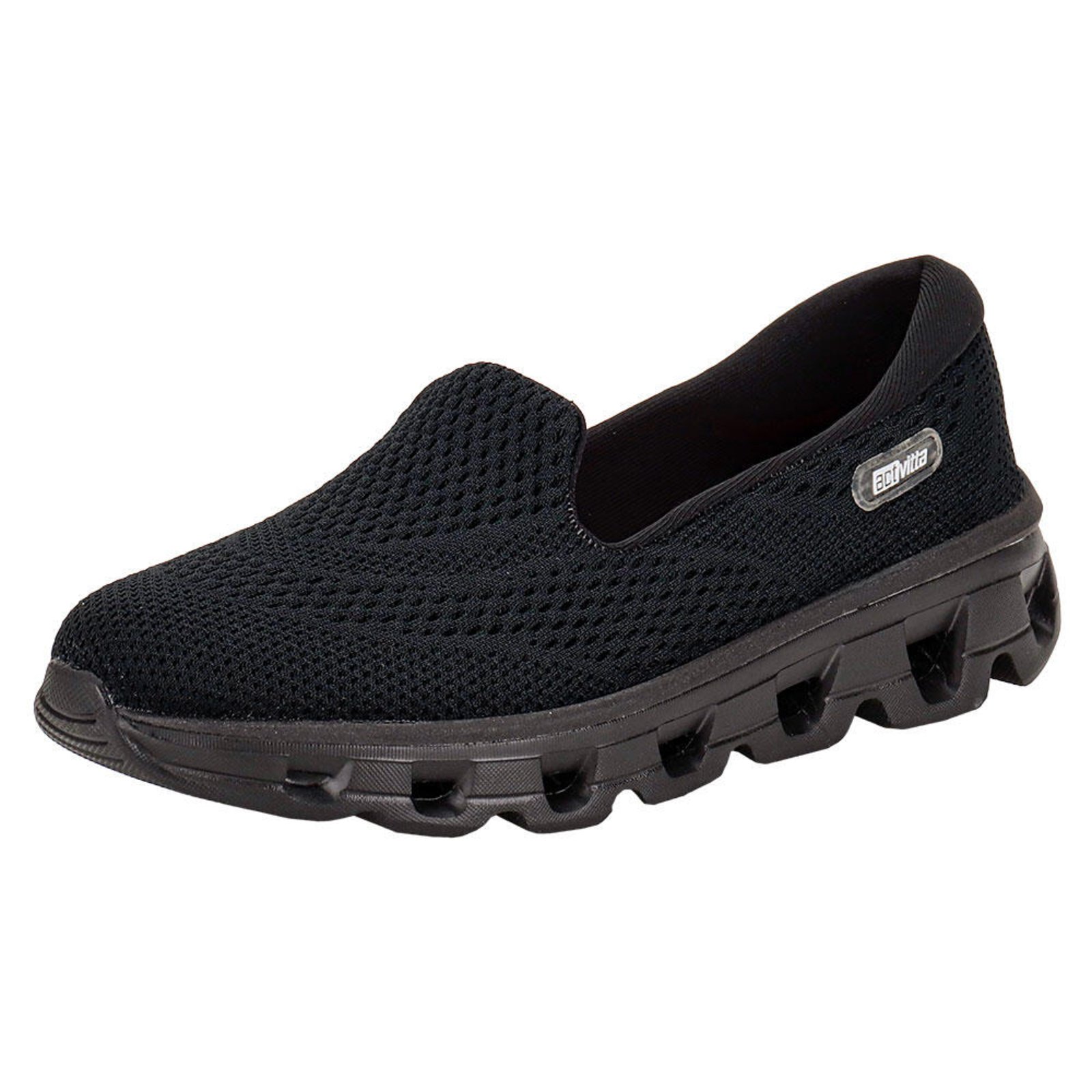 Tênis Feminino Slip On Actvitta 4851101 A0444851 Preto