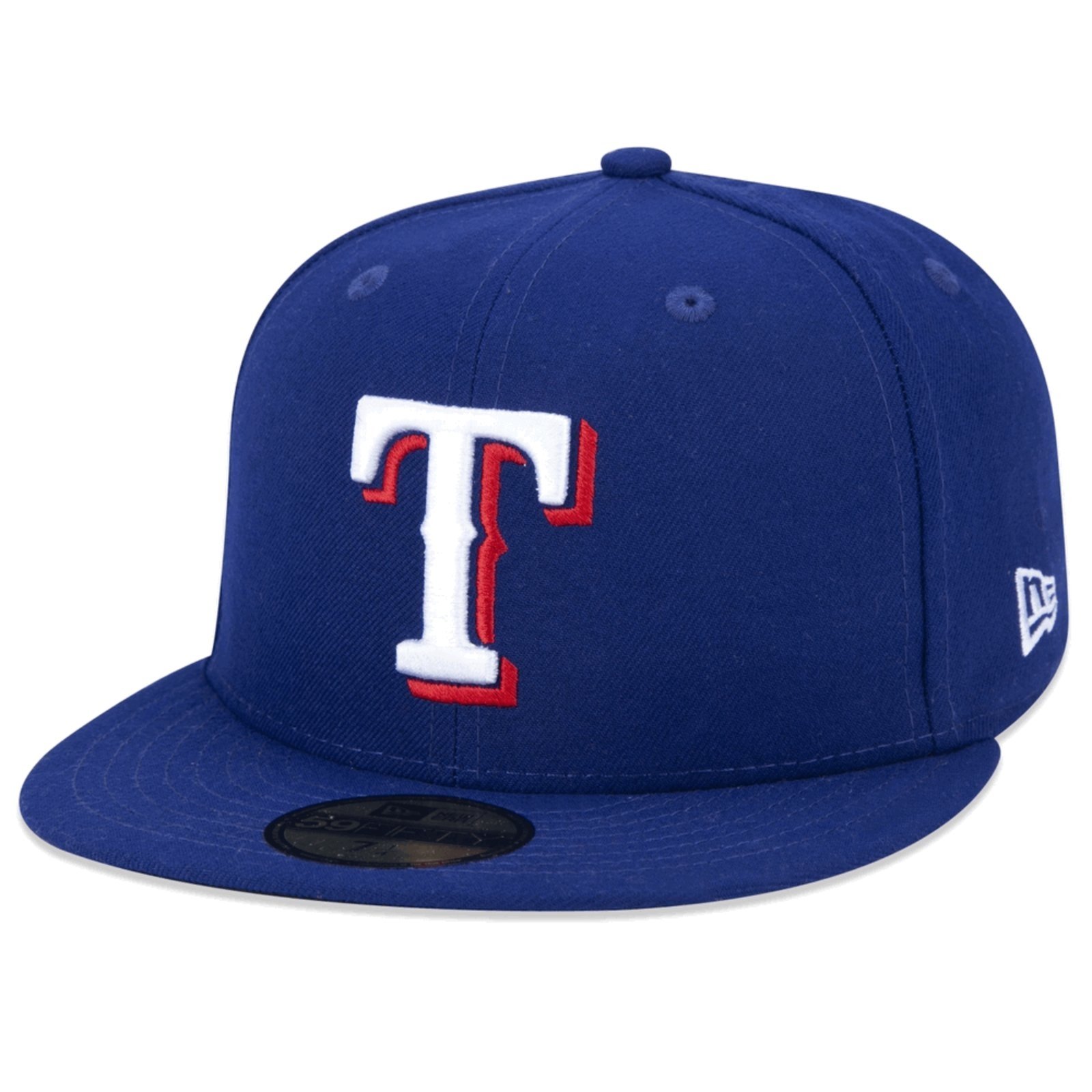 Boné New Era 59fifty Texas Rangers Aba Reta Fitted Royal