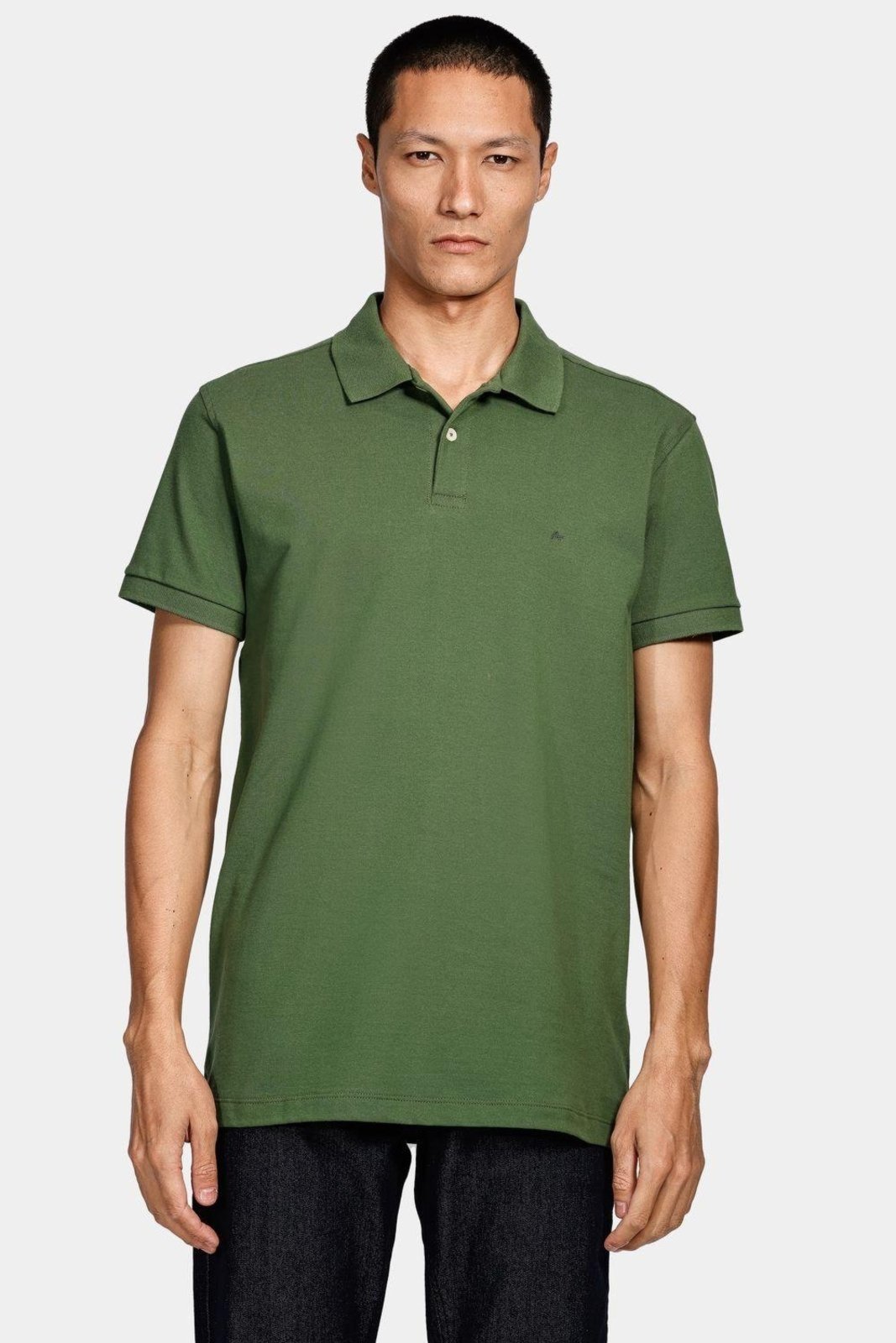 Polo Aramis Aramis Básica Piquet Verde Musgo
