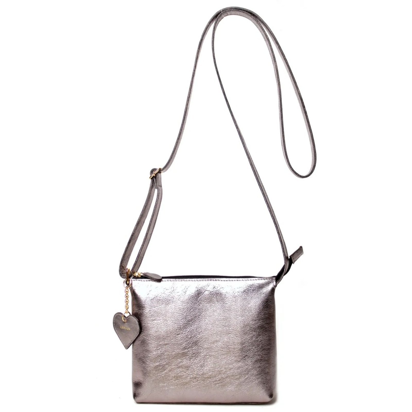 Bolsa Transversal em Couro Artlux Ônix 9061