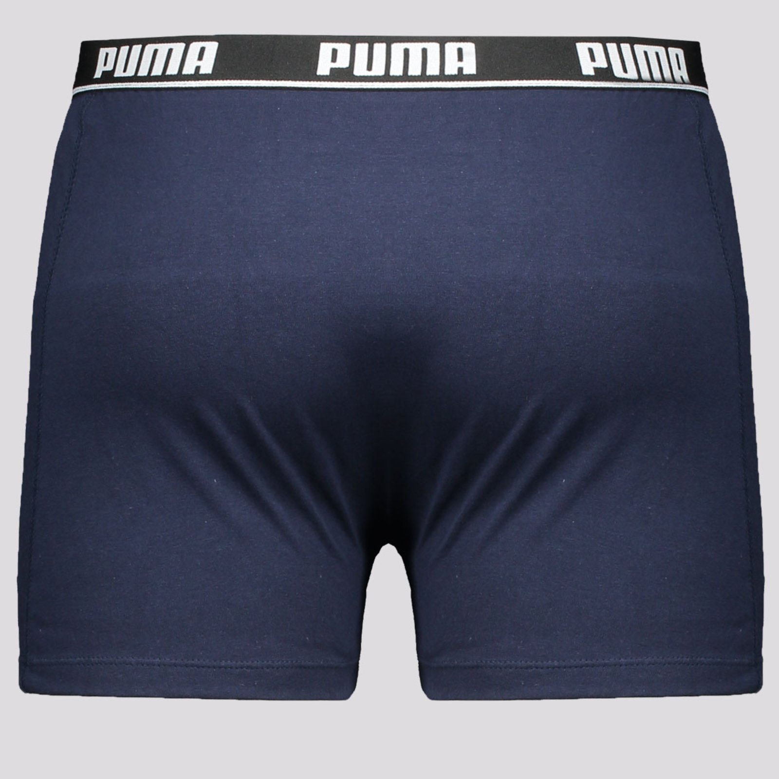 Vista 3 Cueca Puma Boxer Cotton Marinho azul marinho Puma azul marinho