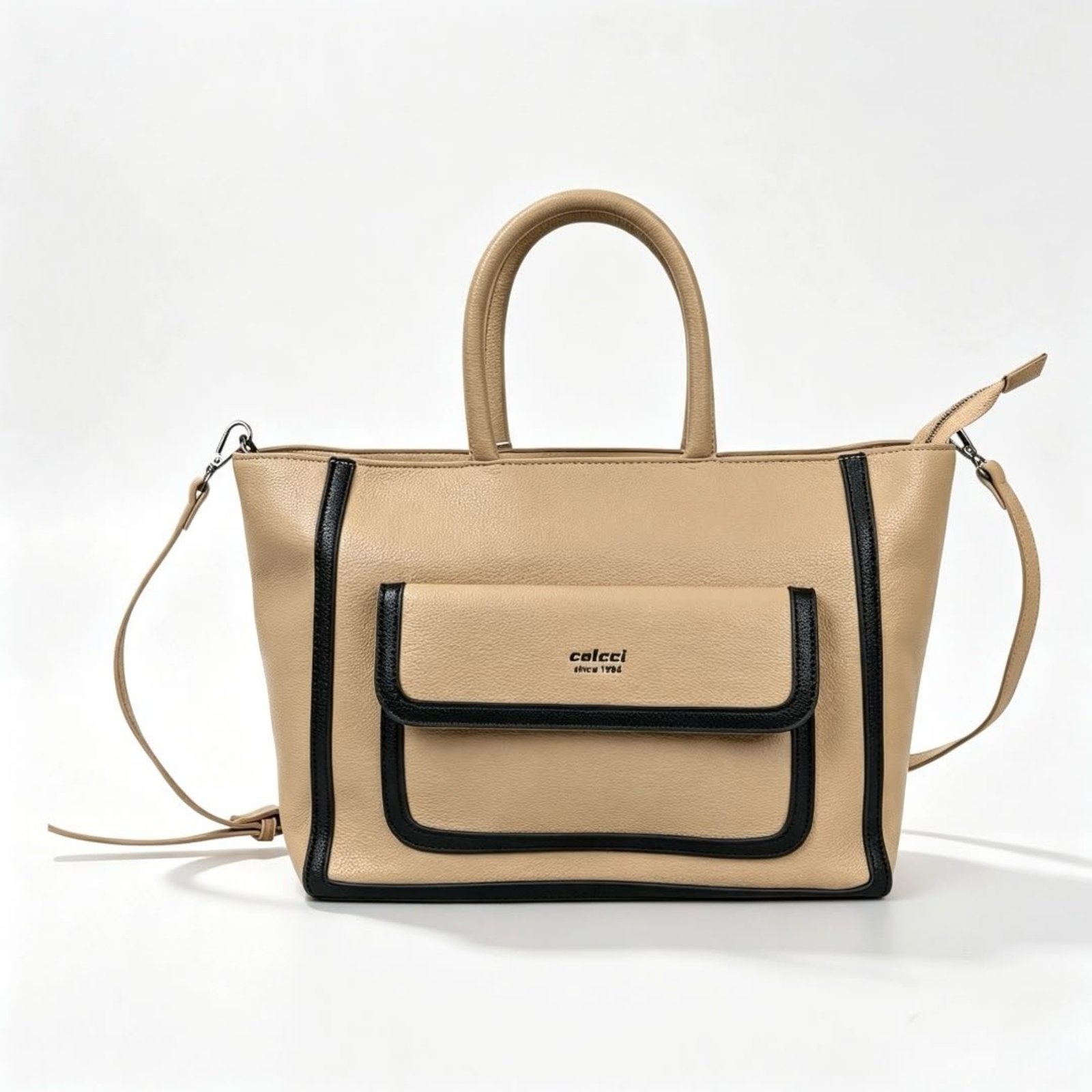 Bolsa Colcci Feminina Tote P&B Colcci Bege Soybean