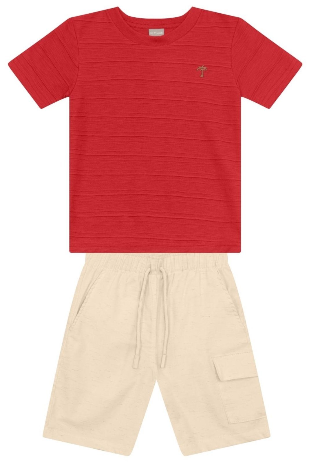 Infantil - Conjunto menino palmeira Mundi