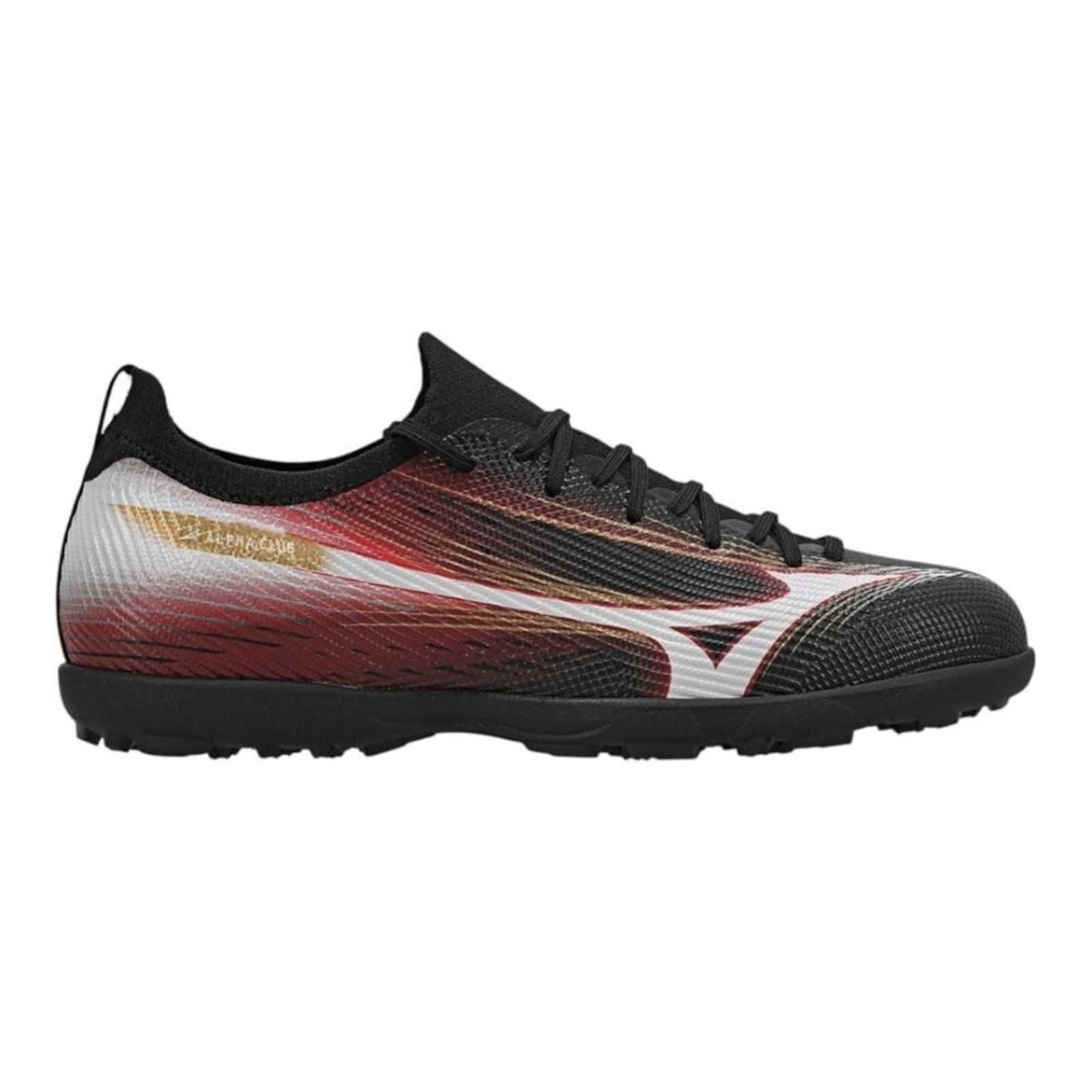 Chuteira Society Mizuno Alpha Club AS Masculina - Preto - Mizuno