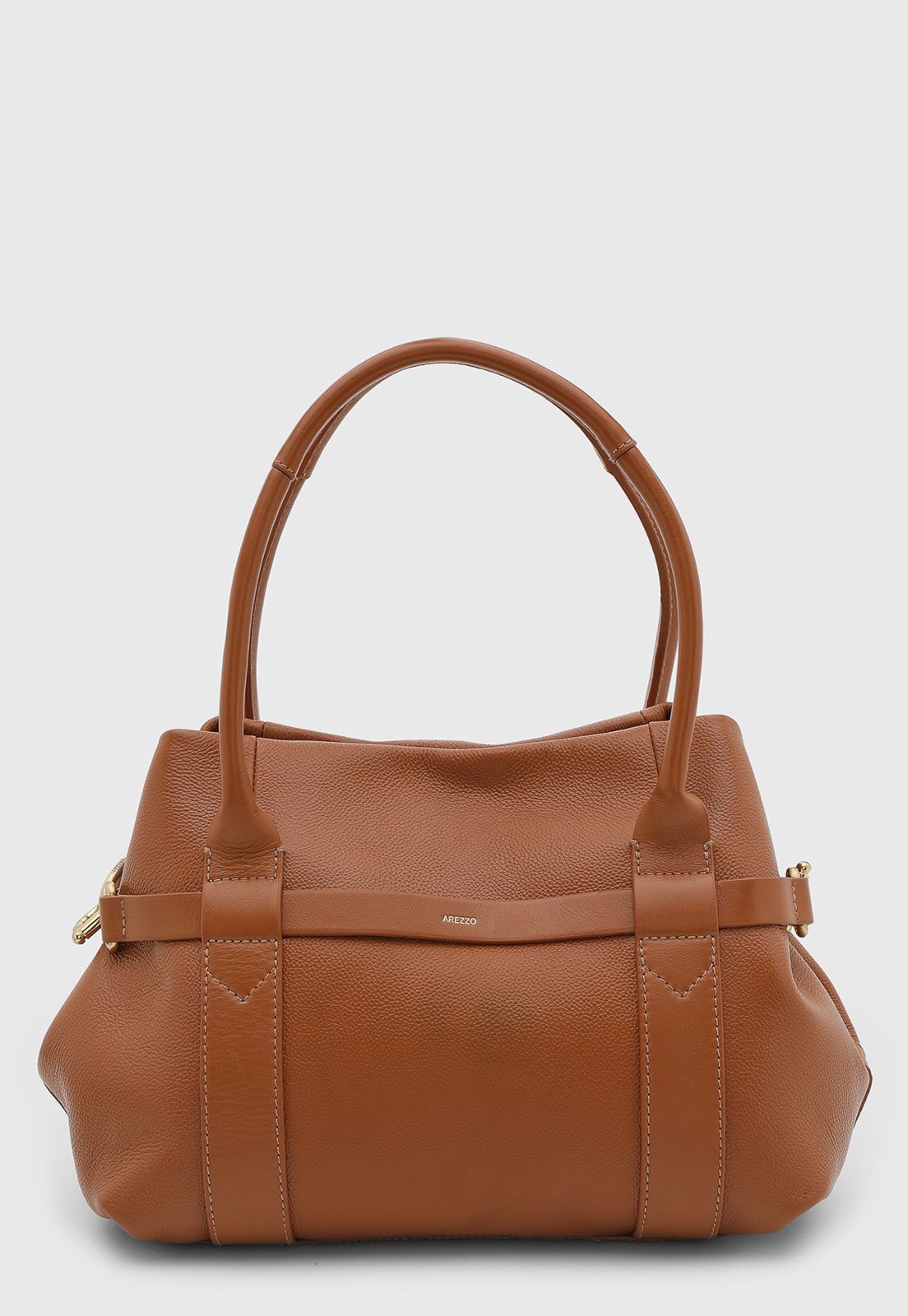 Bolsa Feminina Arezzo Couro Estruturada — foto 5