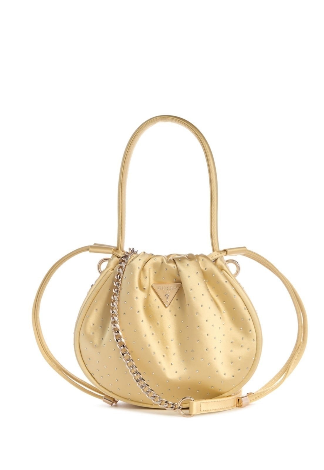 Vista 2 Bolsa Guess Elsie Pouch dourado Guess dourado