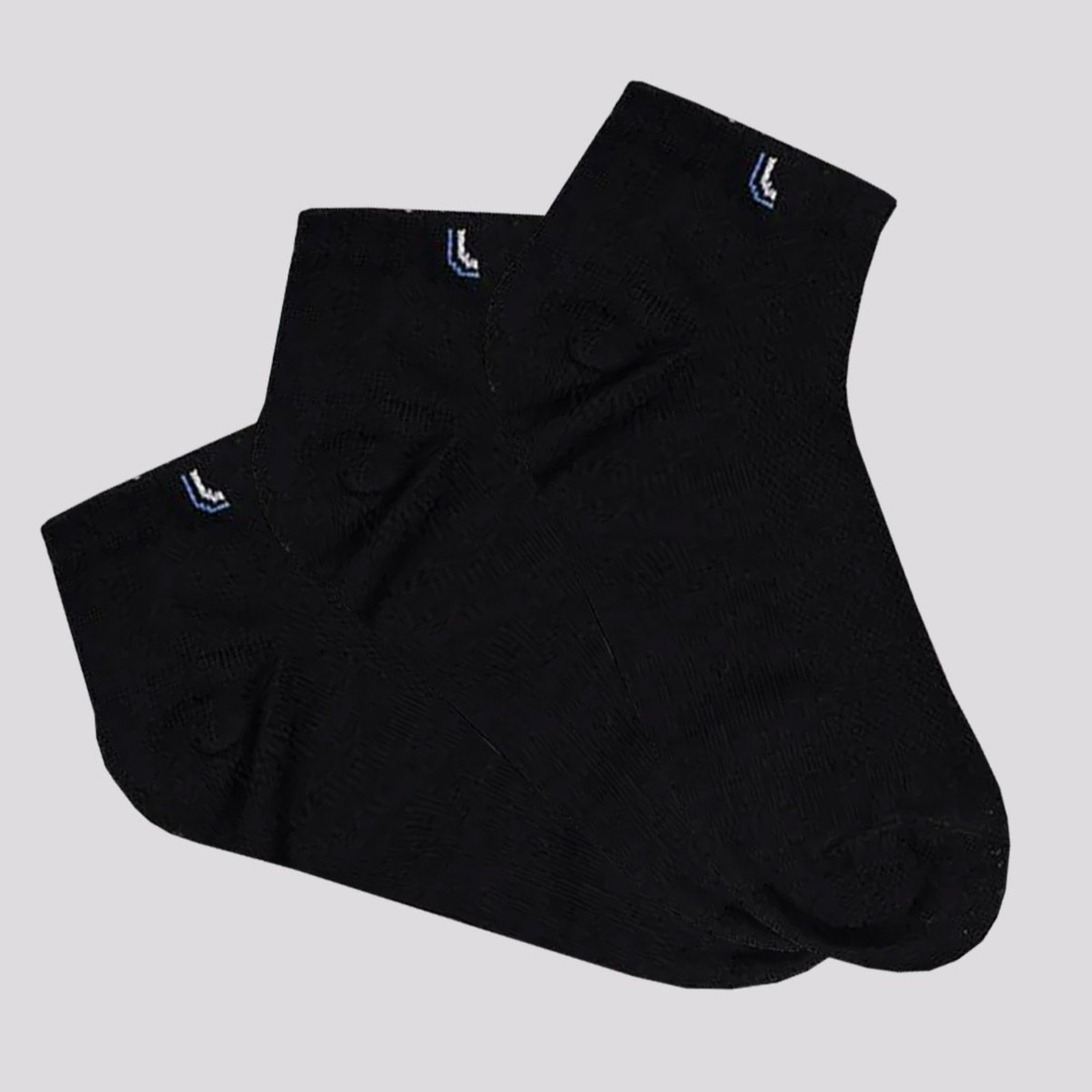 Kit Meia Lupo Cano Curto 9 Pares Preta