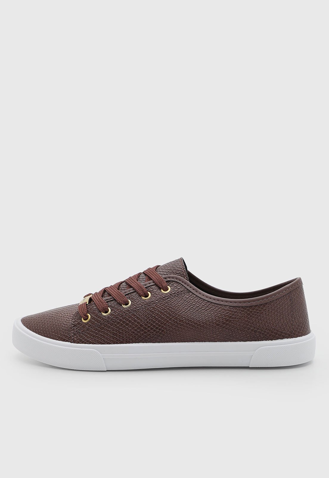 Tênis Feminino Moleca Lezard Marrom