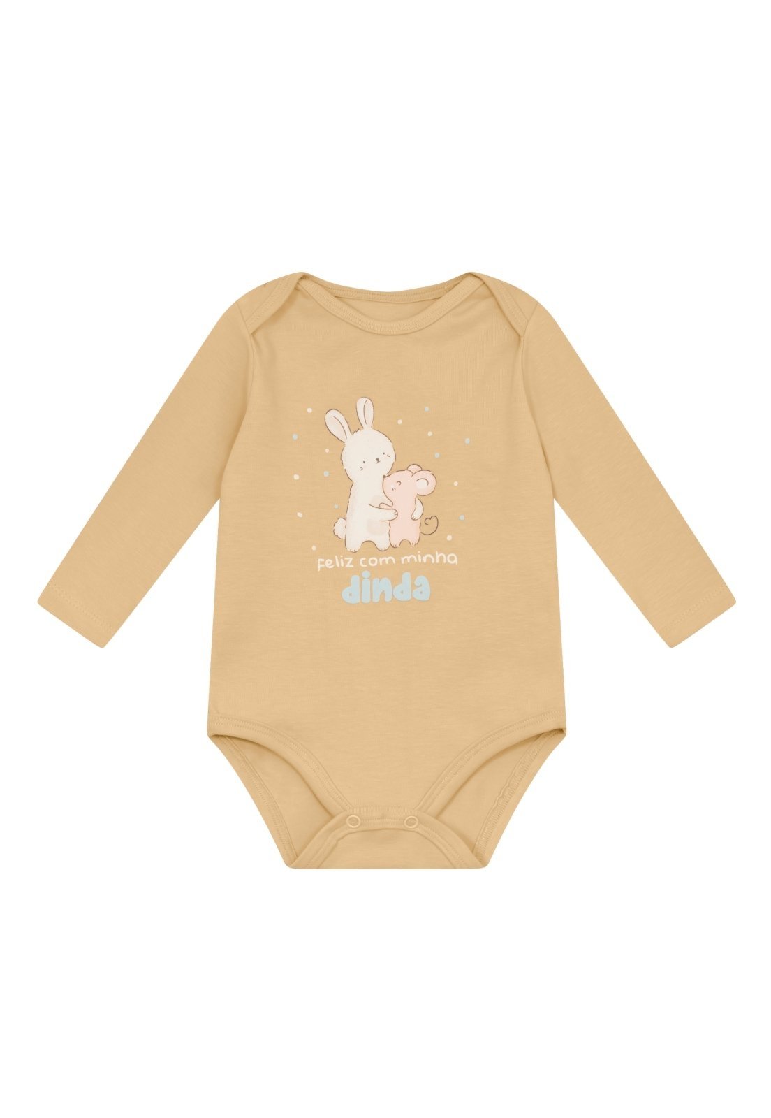 Infantil - Body unissex em cotton Brandili Baby