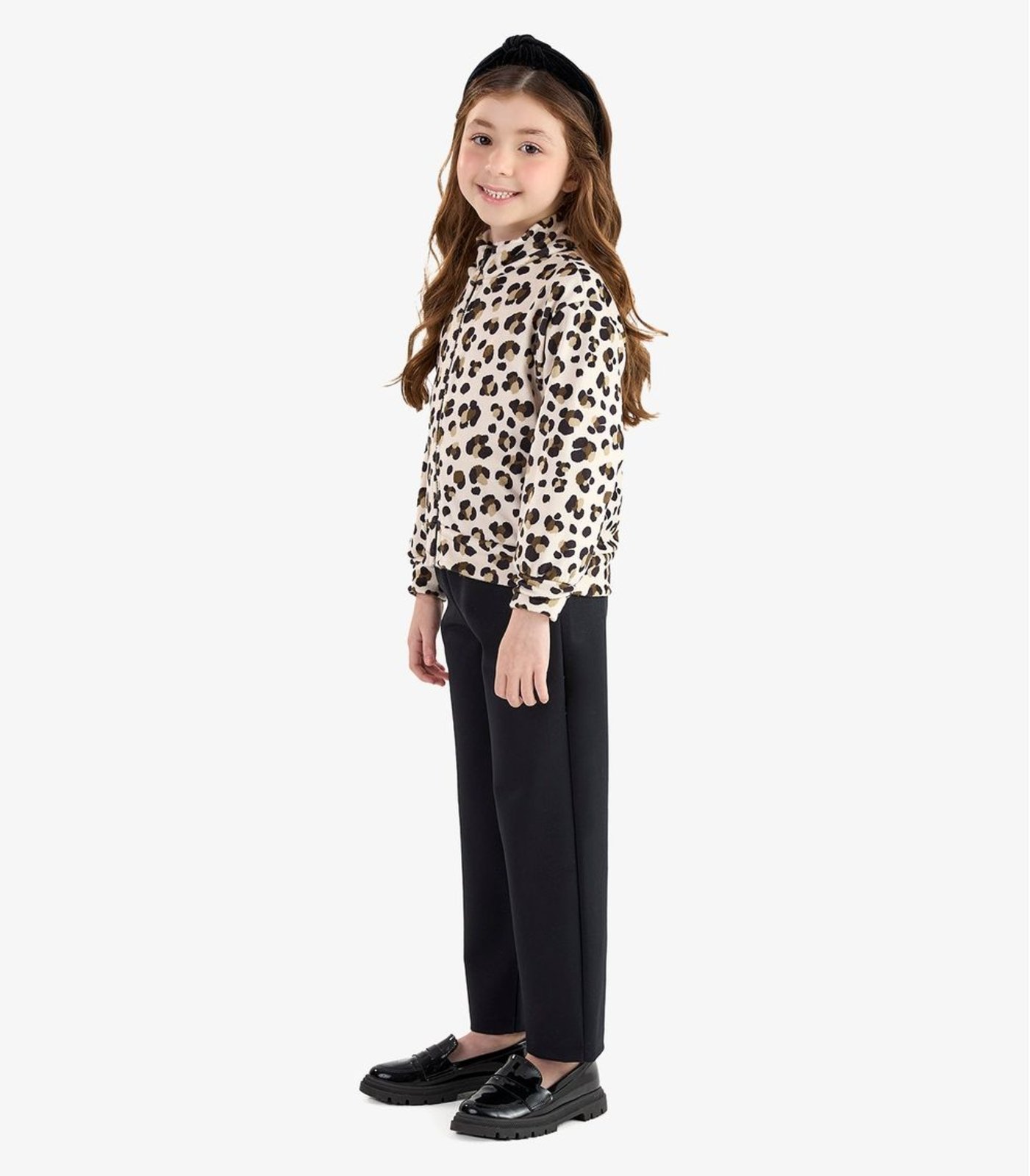 Infantil - Conjunto Jaqueta Capuz e Legging Rovi Bege