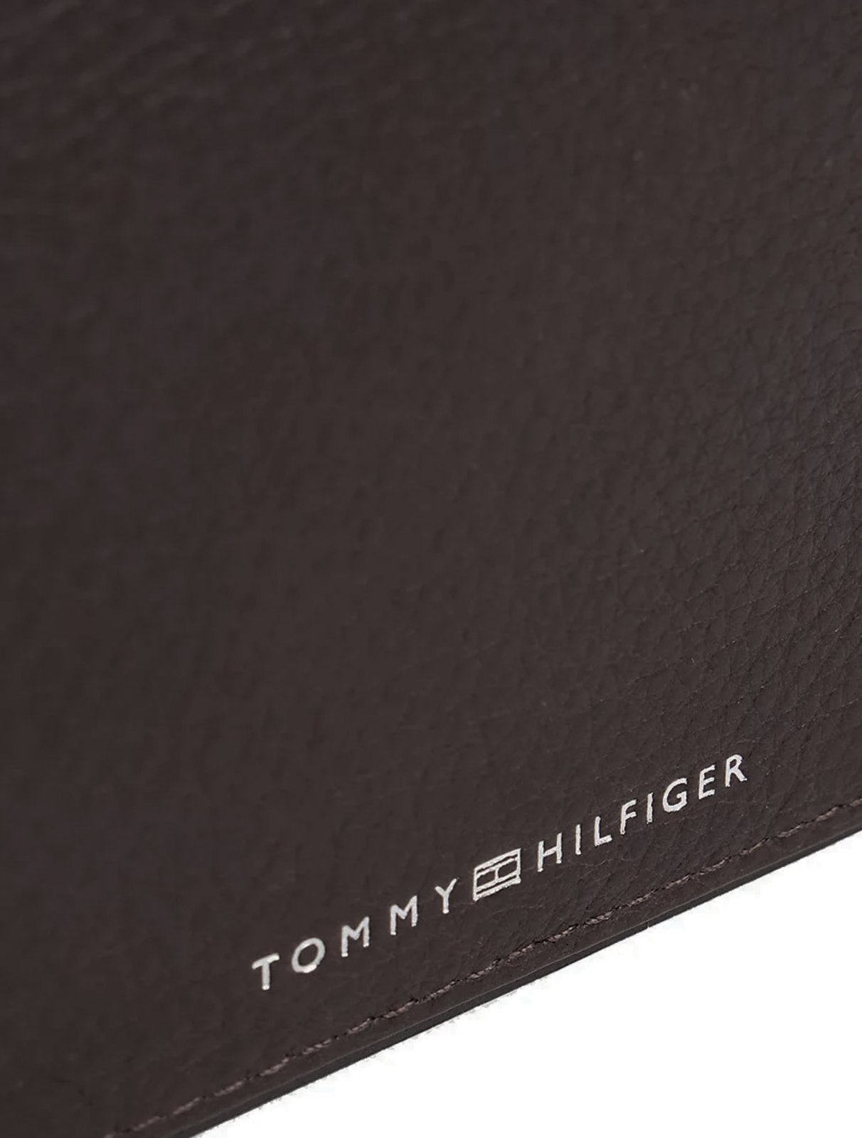 Vista 3 Carteira Tommy Hilfiger Couro Corporate Mini CC marrom Tommy Hilfiger marrom