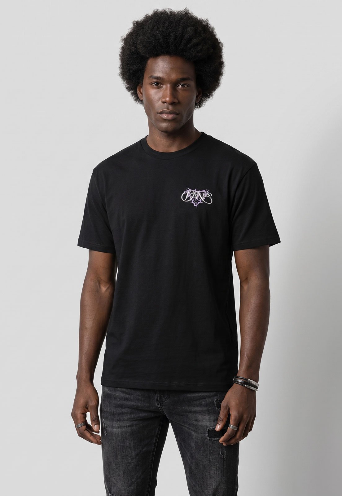 Camiseta Masculina Vans Prickles SS Preta