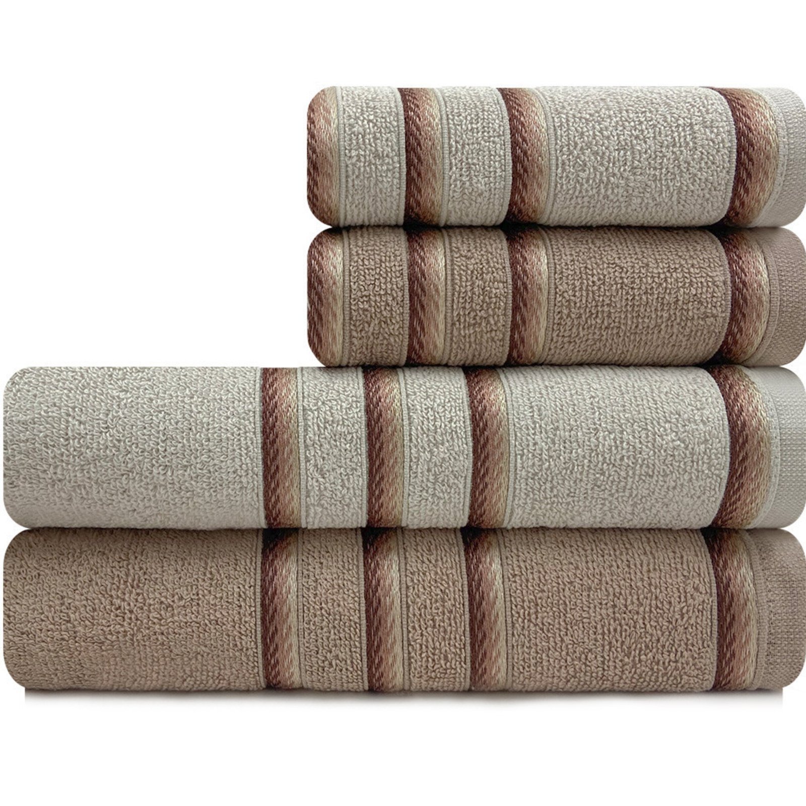 Toalhas Classic com 4 Peças Extra Macias Appel