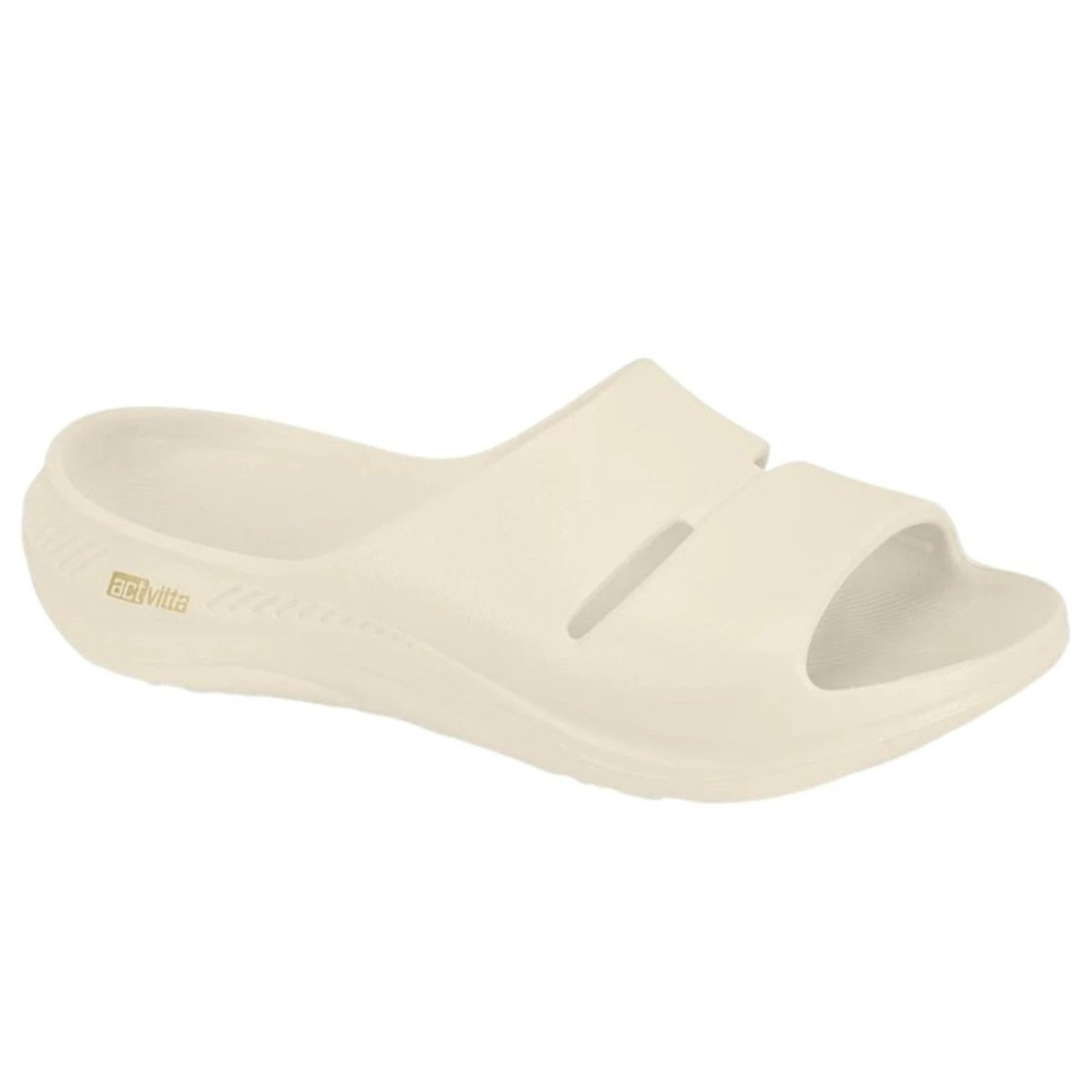 Chinelo Slide Actvitta Nuvem 4856.200 Actvitta Off White