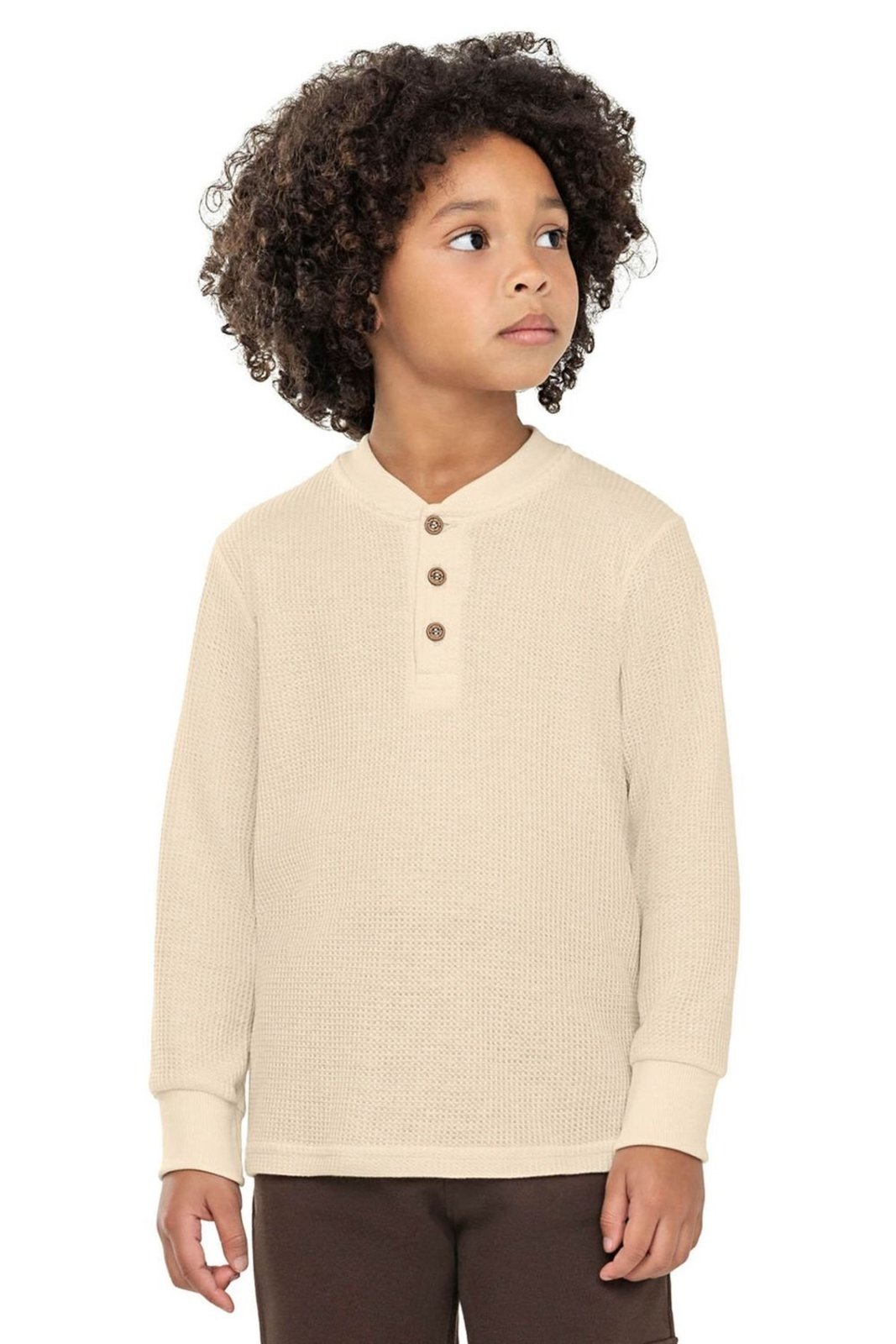 Infantil - Camiseta Menino Malha Tricô Colorittá Bege