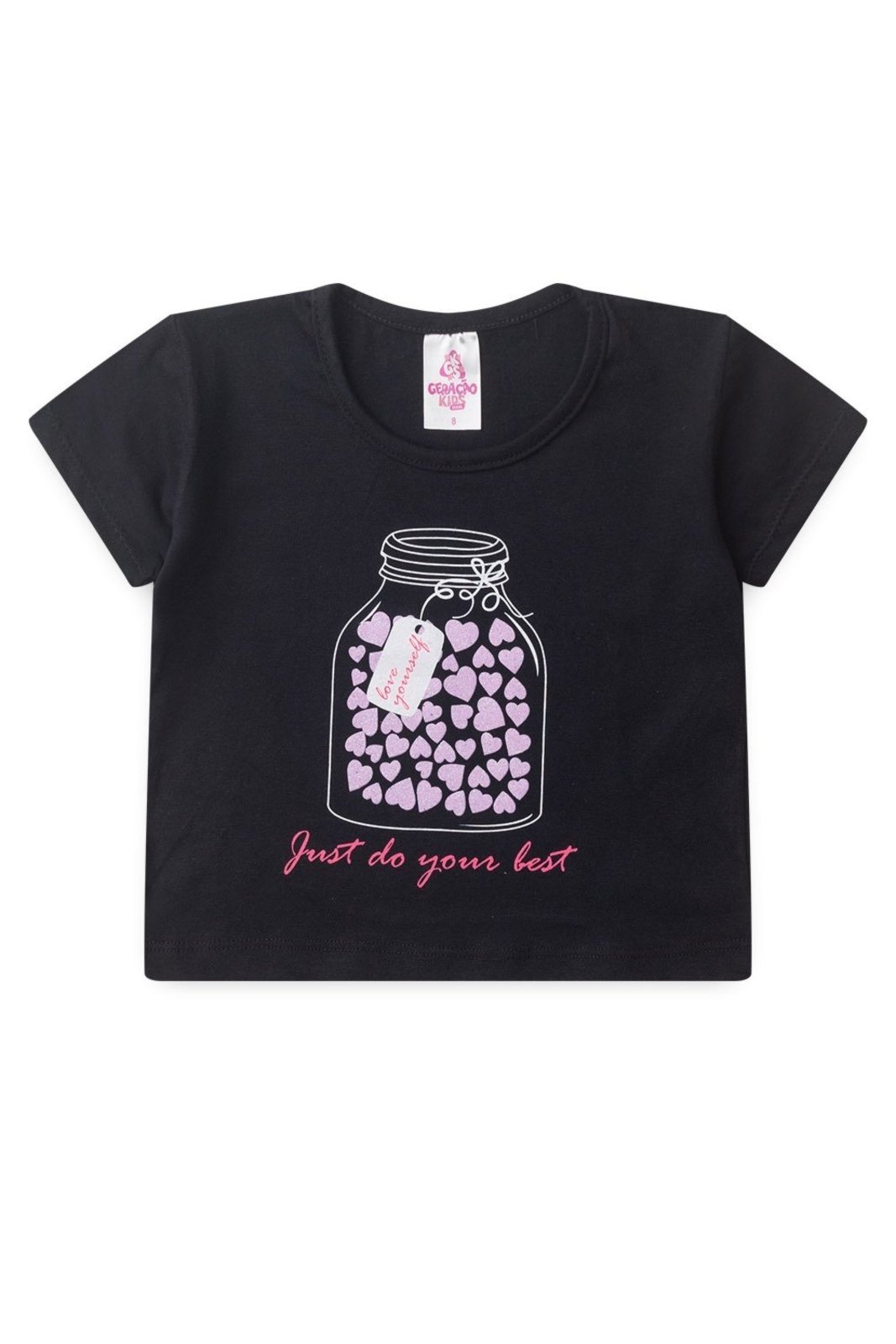 Infantil – Conjunto para Menina Cropped com Shorts – GKS