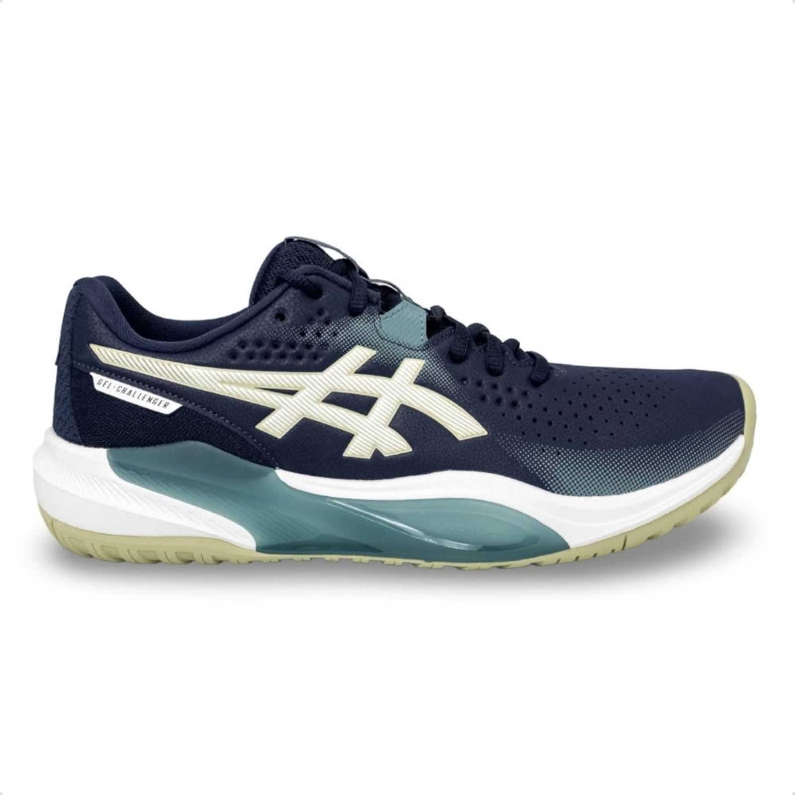 Tênis Asics Masculino Gel-Challenger 15 Quadra Azul Marinho