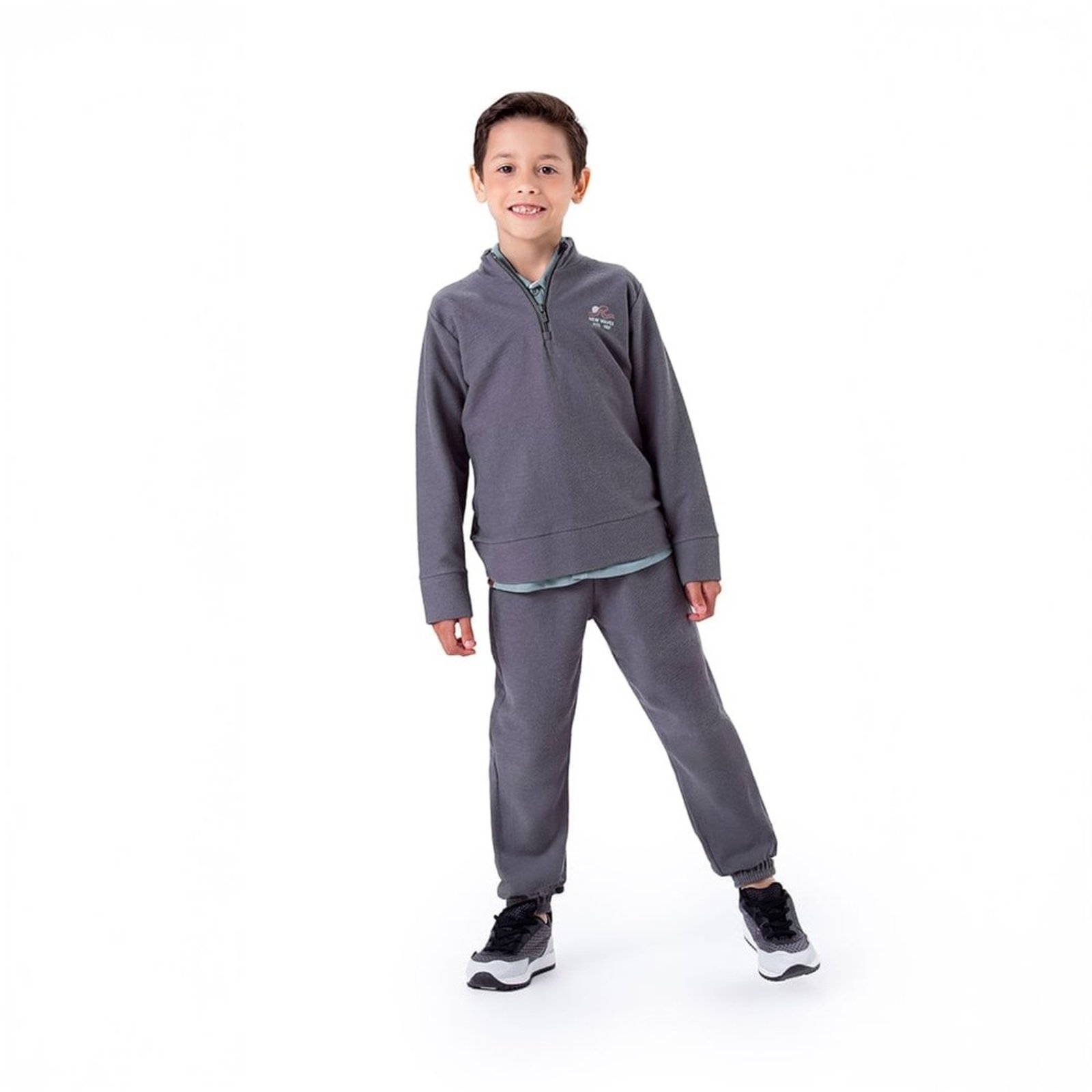 Infantil - Conjunto Longo Moletom Menino Marisol