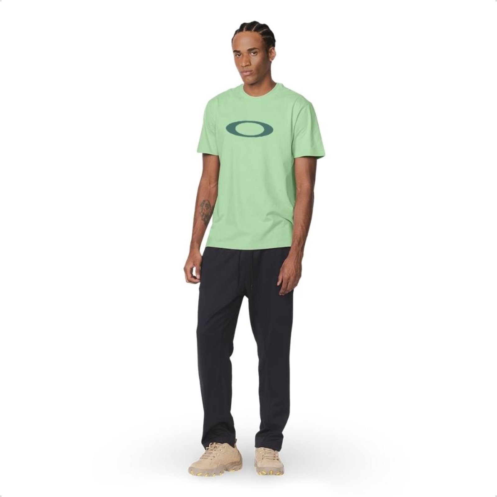 Camiseta Oakley Masculina O-Ellipse Tee Casual Verde