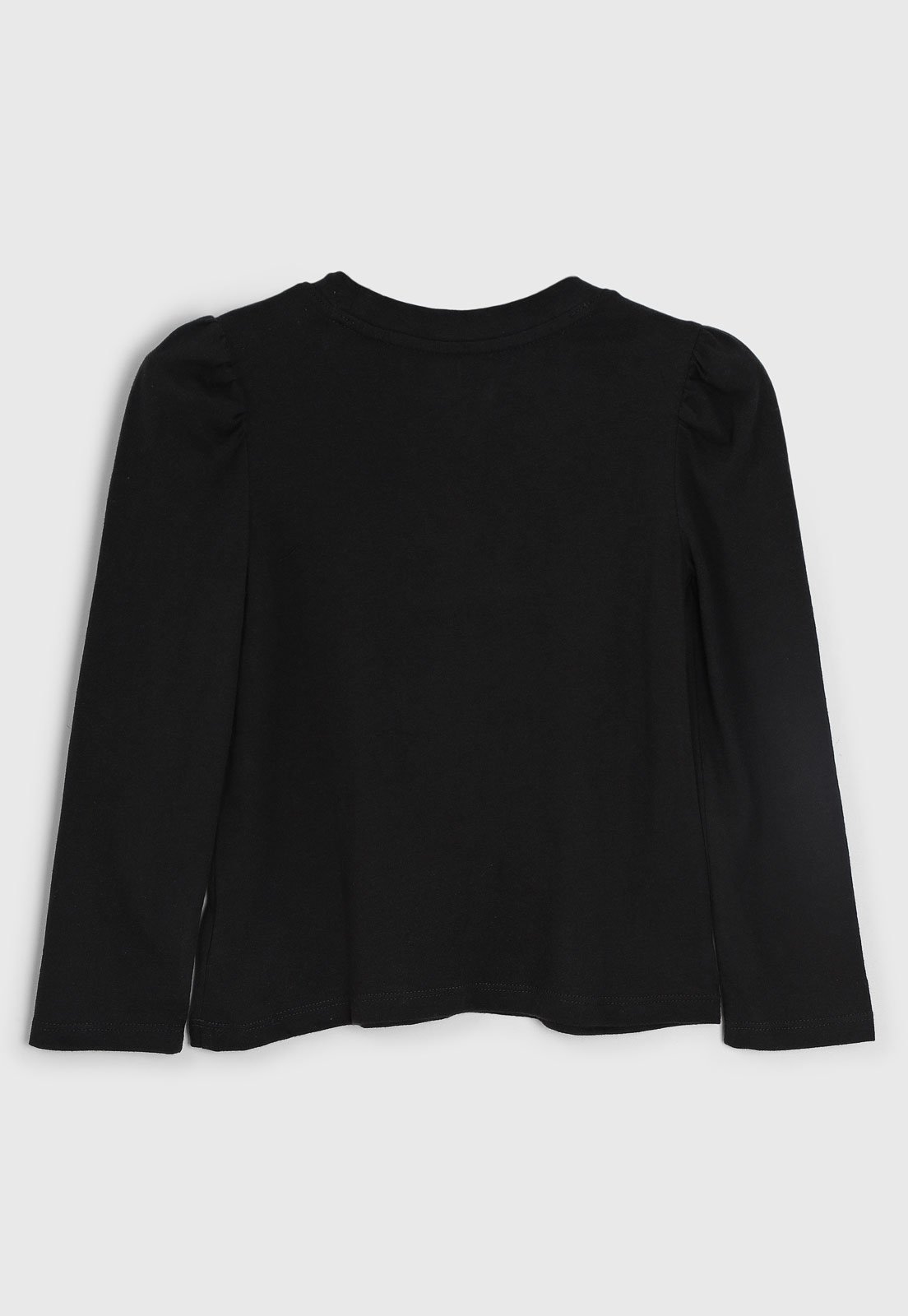 Vista 3 Camiseta GAP Minnie Mouse Manga Longa Preta preto GAP preto