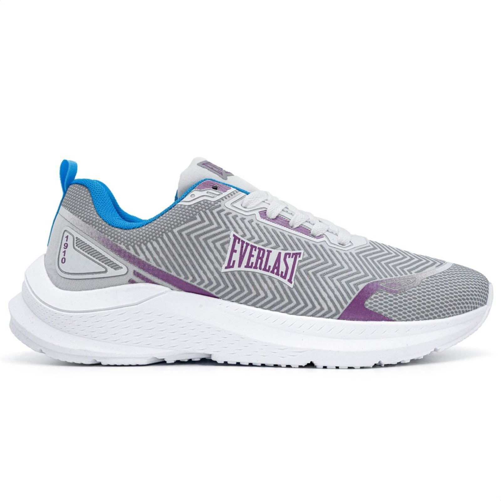 Tênis Everlast Trace Unissex Branco Rosa